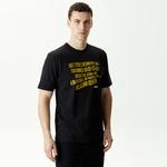 Alpha Industries Alphaarped Label Unisex Siyah T-Shirt