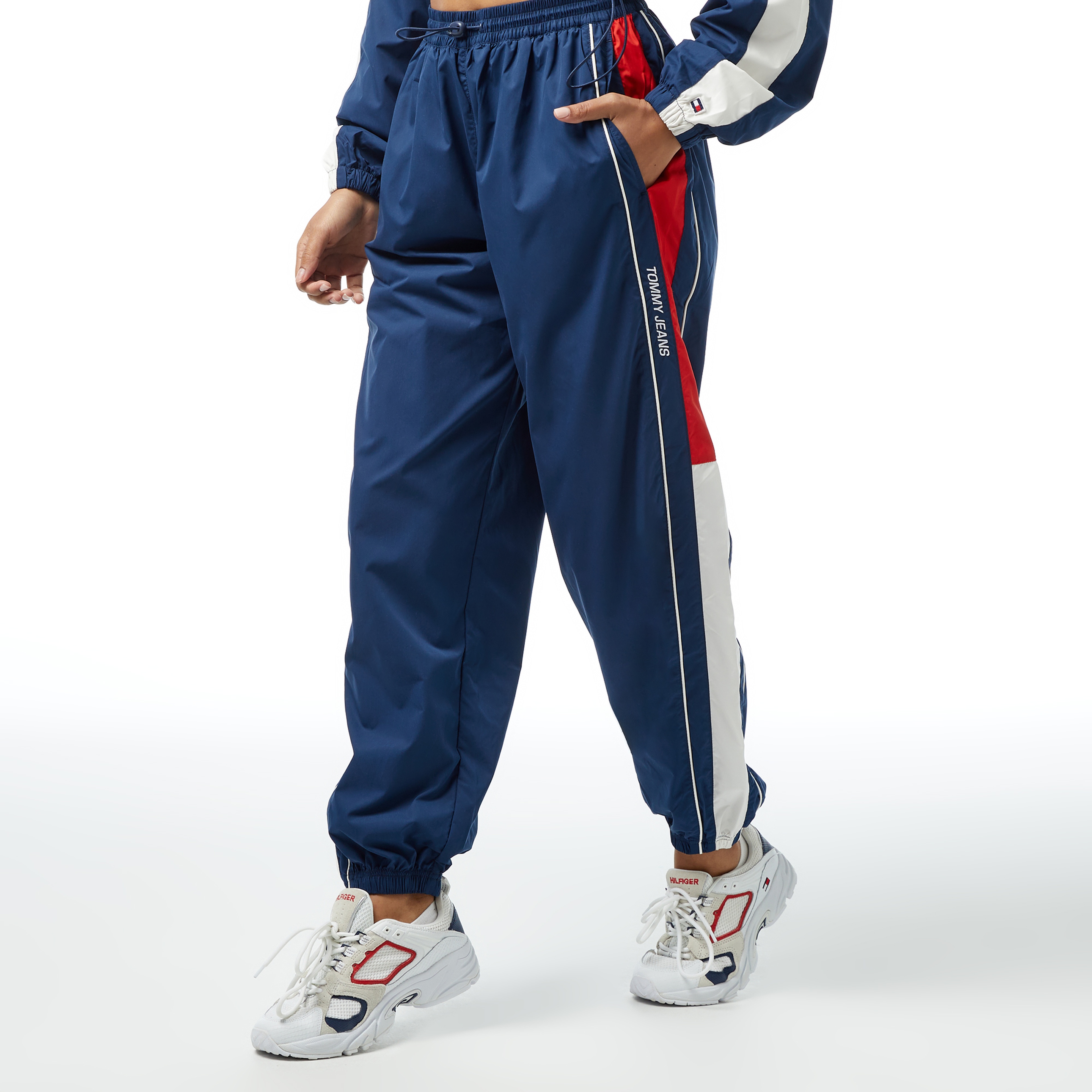 Tommy Jeans Archive Games Track Bottom Kadın Mavi Pantolon