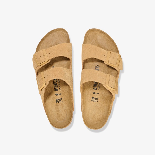 Birkenstock Krem Birkenstock Arizona Vl Kadın Terlik