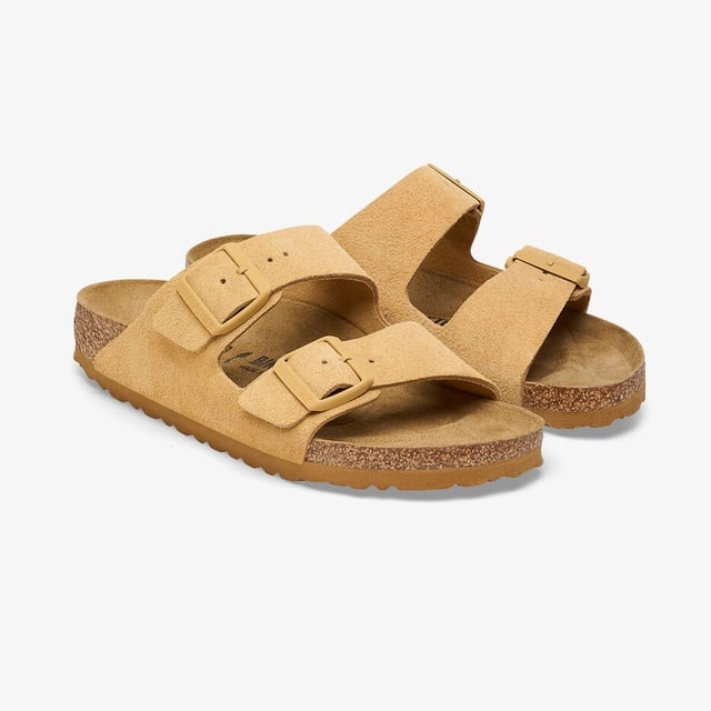 Birkenstock Krem Birkenstock Arizona Vl Kadın Terlik