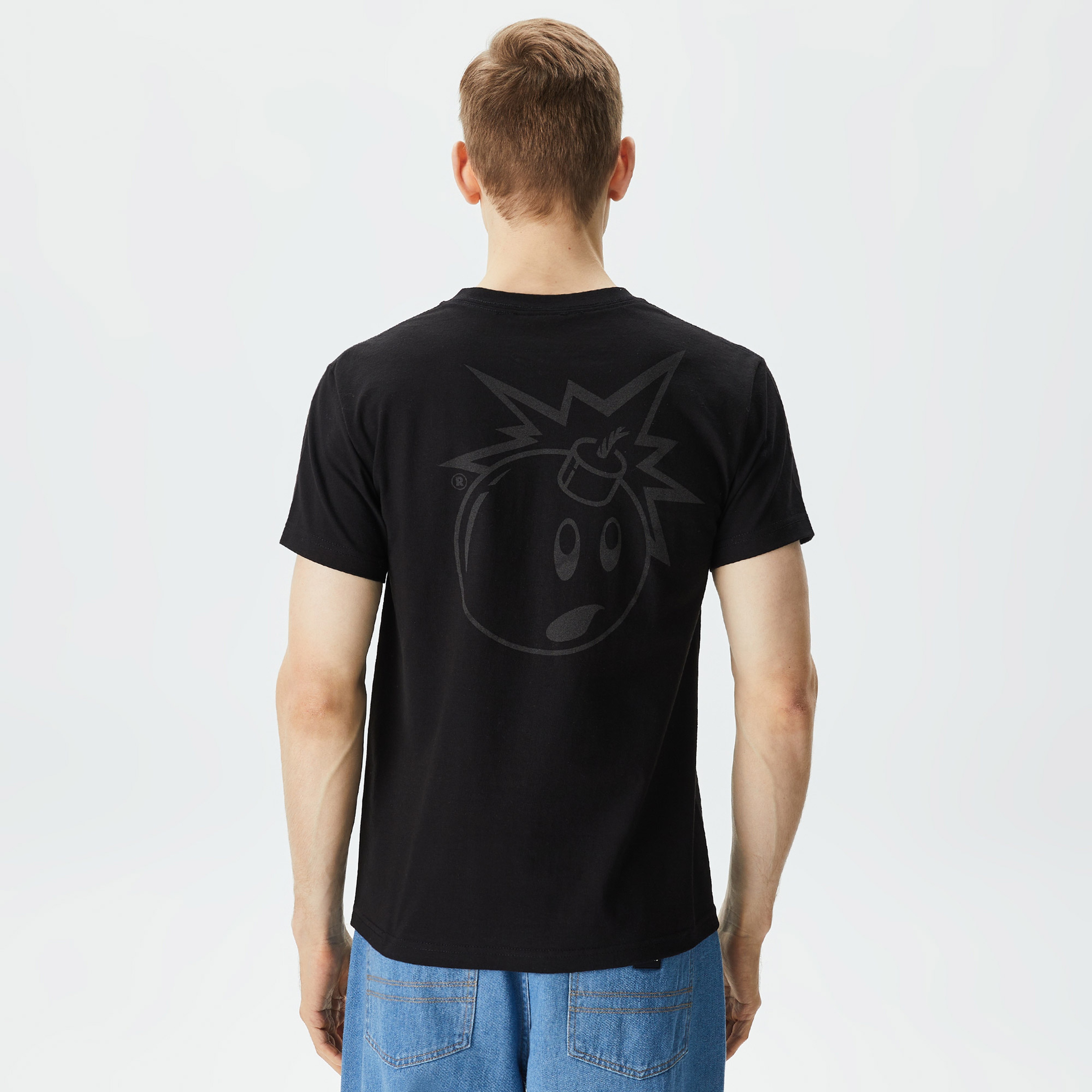 The Hundreds Simple Adam 3M Erkek Siyah T-Shirt