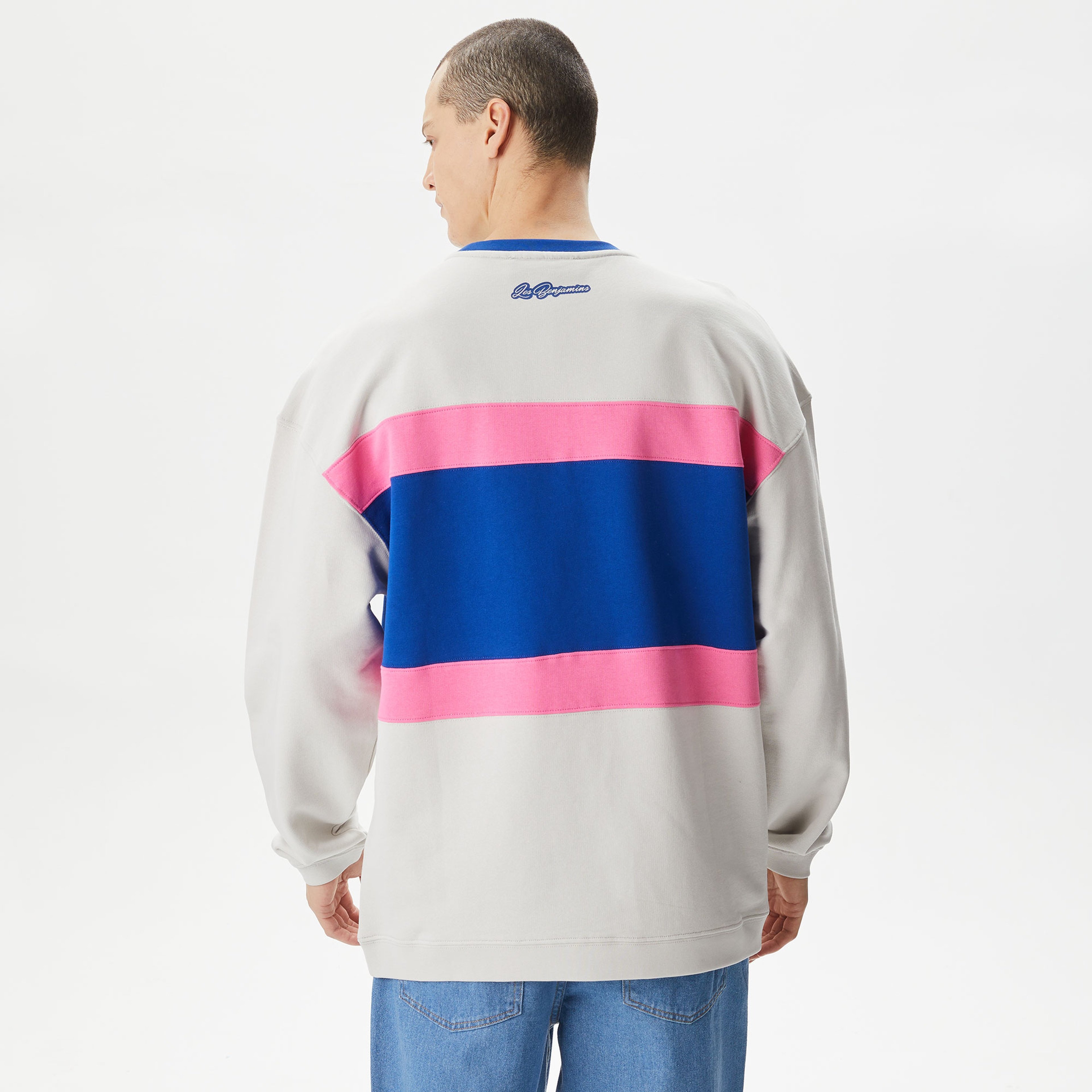 Les Benjamins Kısmet Voyage East to West 004 Erkek Gri Sweatshirt
