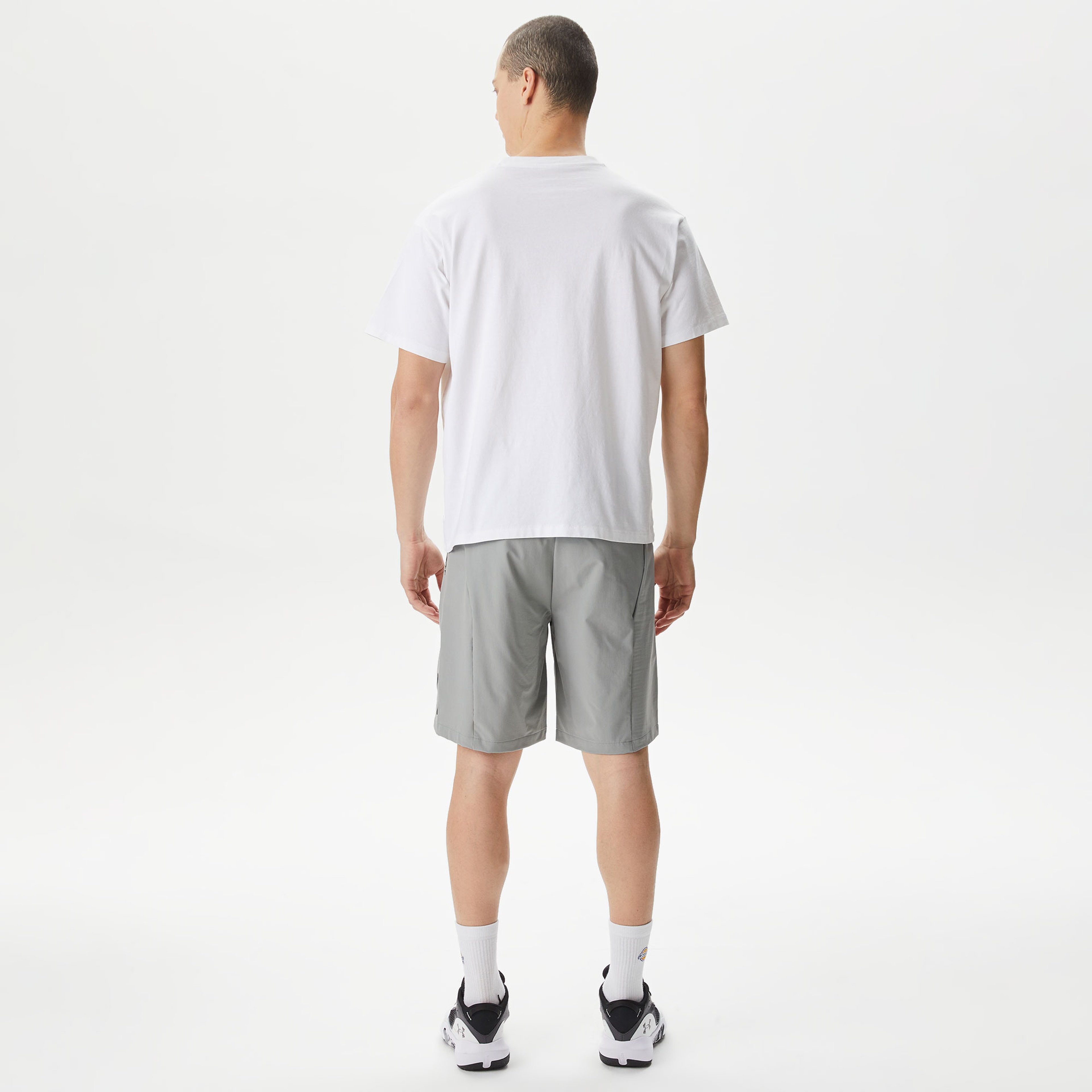 Skechers Micro Collection Erkek Gri Şort