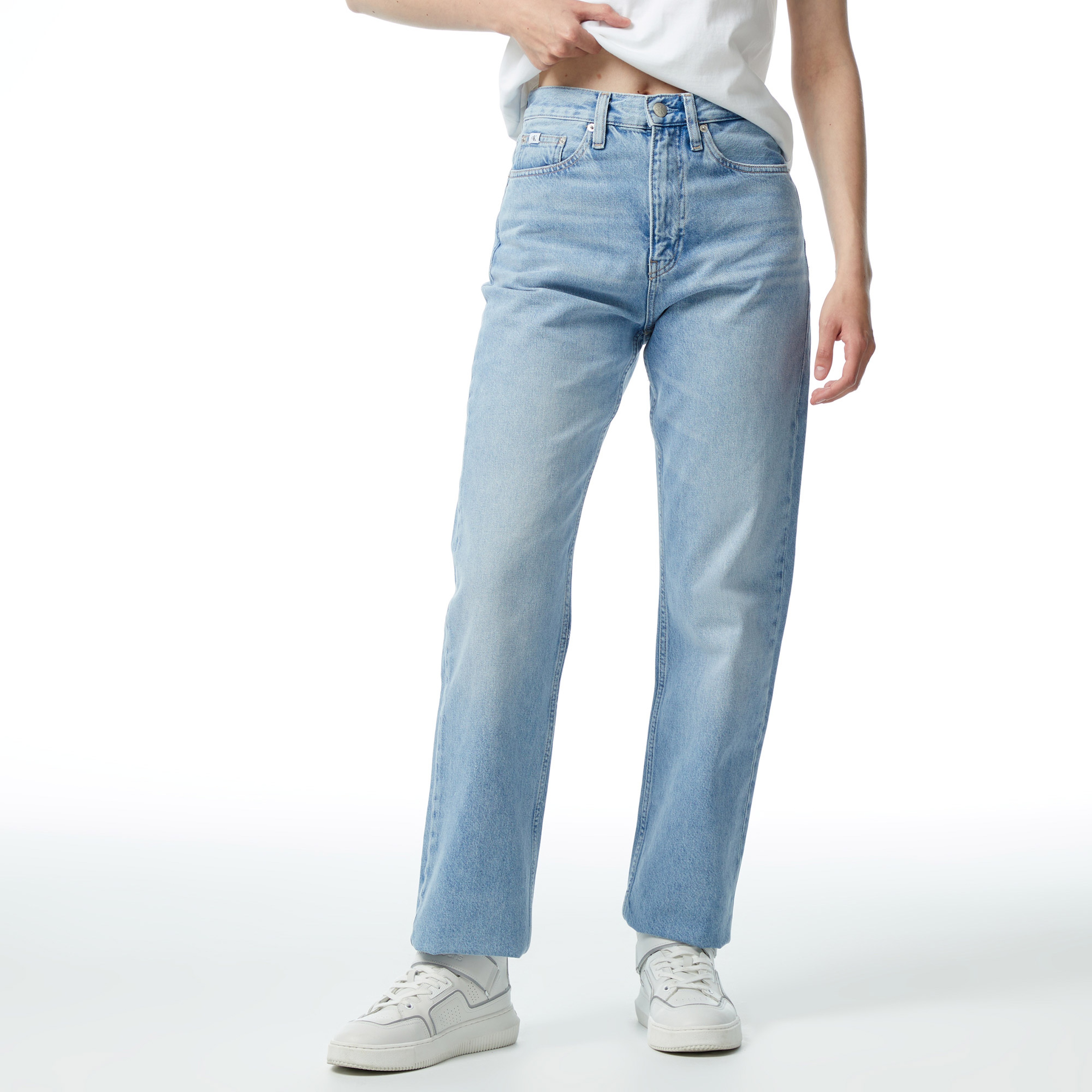 Calvin Klein Jeans Kadın Mavi Jean