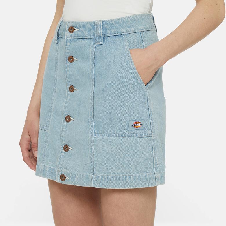 Dickies Madison Kadın Mavi Etek