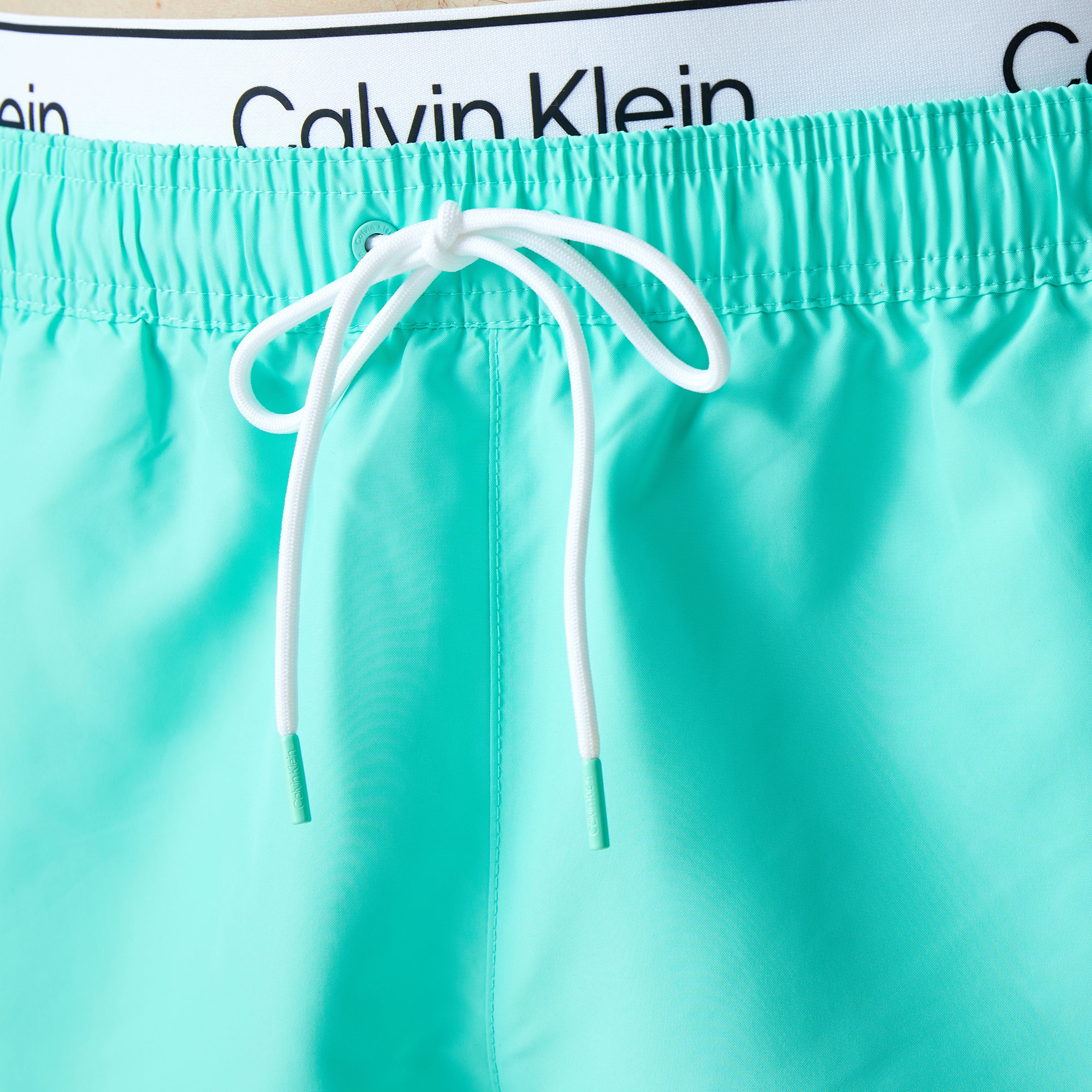 Calvin Klein Meta Legacy Erkek Yeşil Mayo Şort