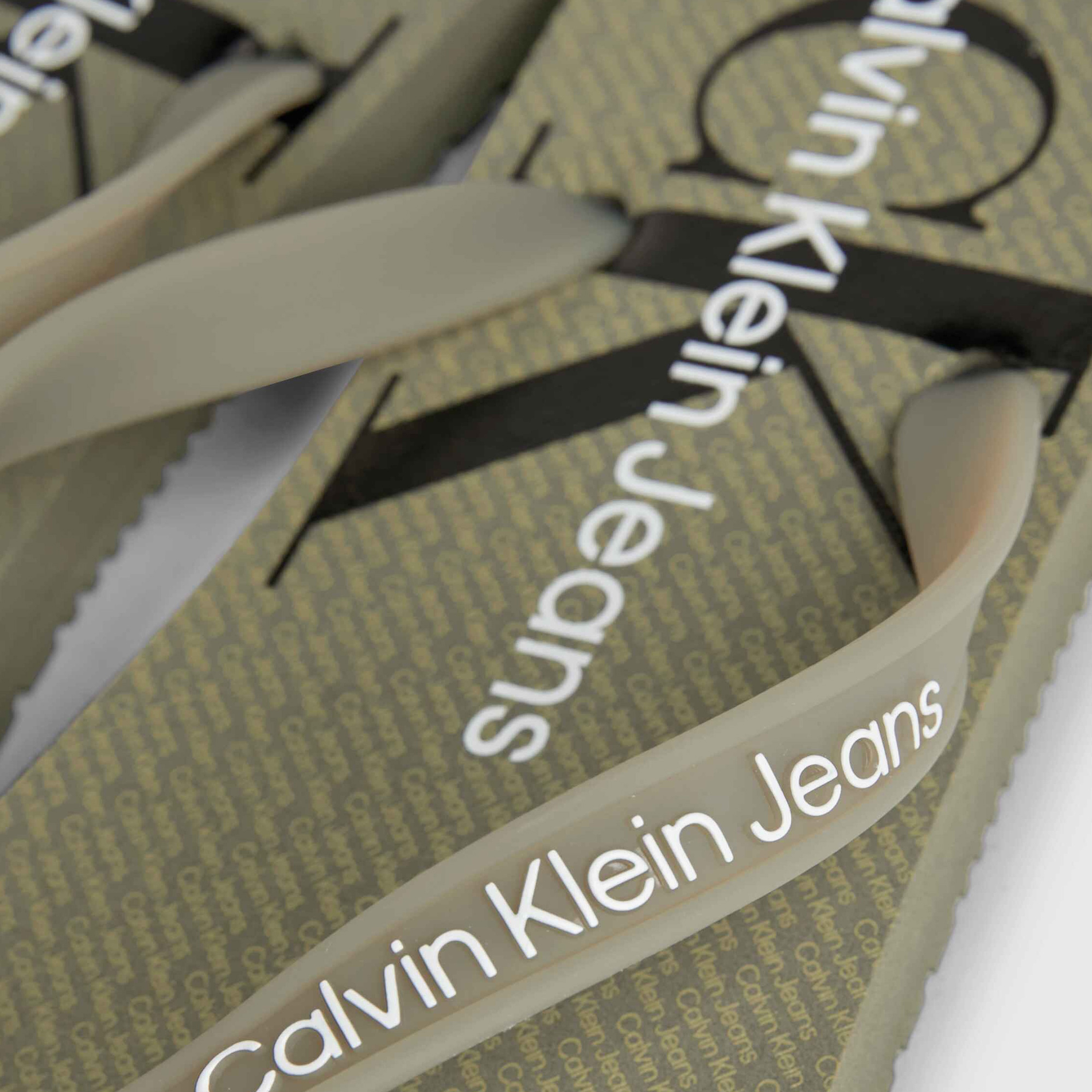 Calvin Klein Jeans Delhi Erkek Yeşil Terlik