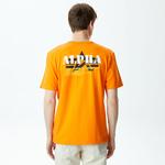Alpha Industries Alpha Stencil Unisex Turuncu T-Shirt