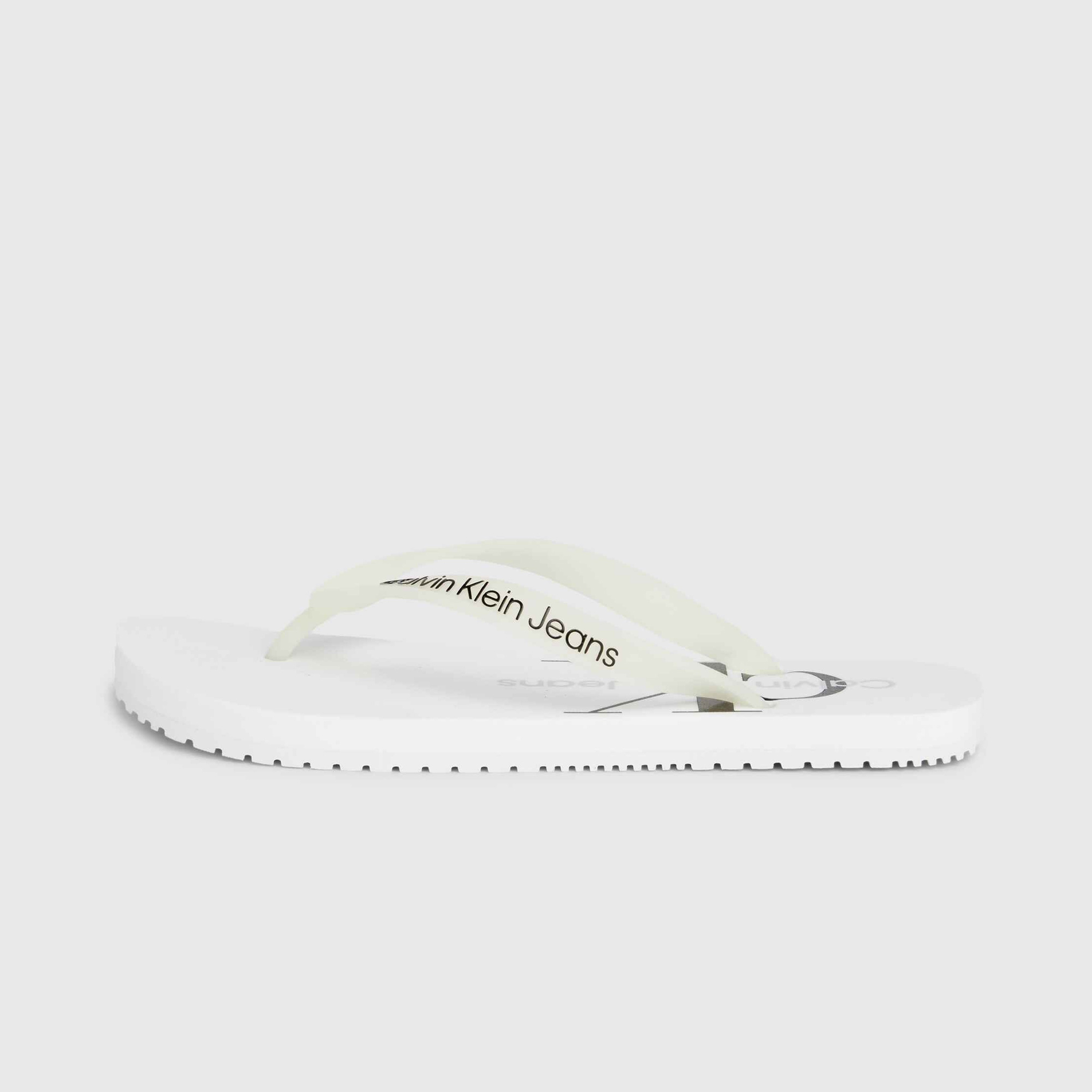 Calvin Klein Jeans Delhi Kadın Beyaz Terlik