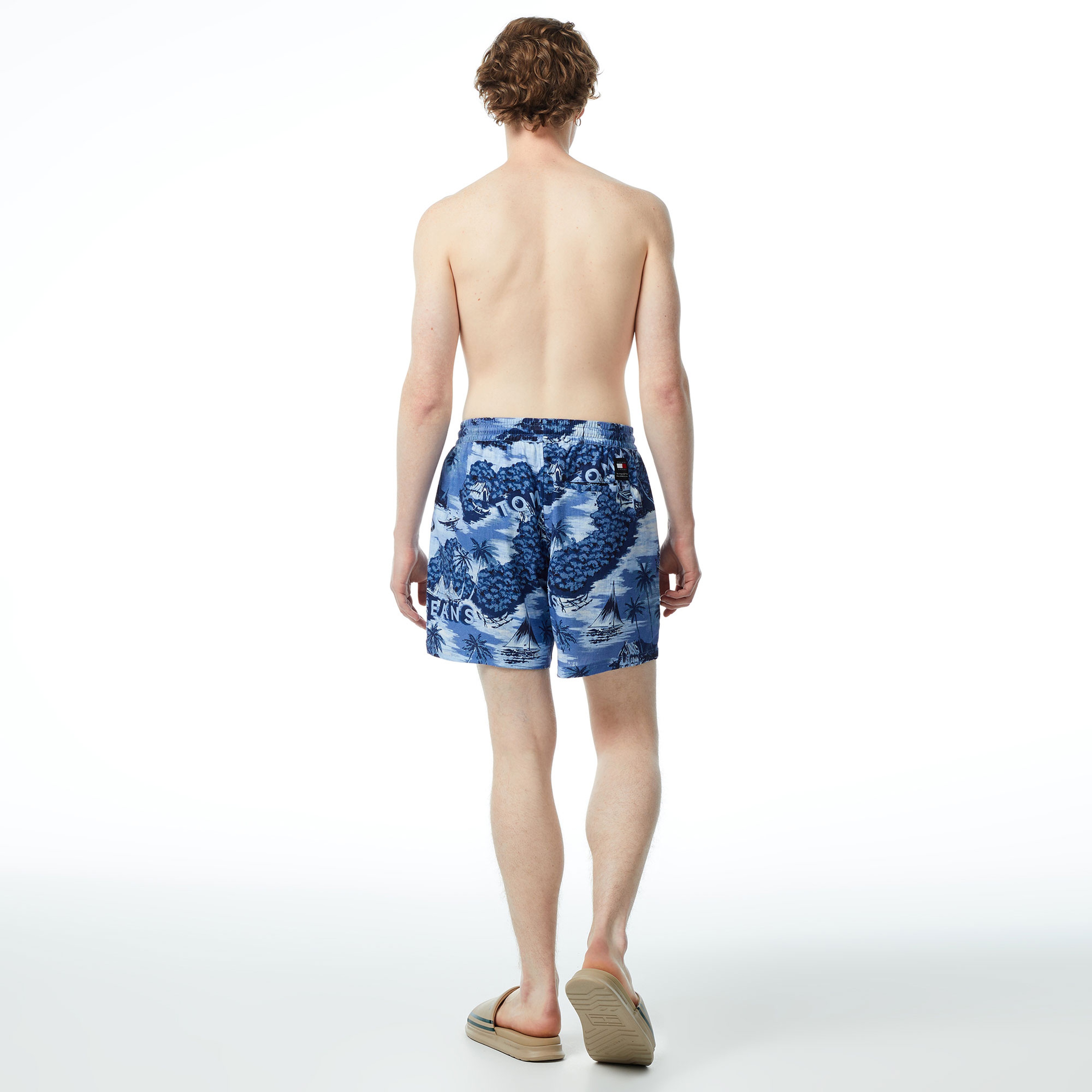 Tommy Hilfiger Erkek Mor Şort