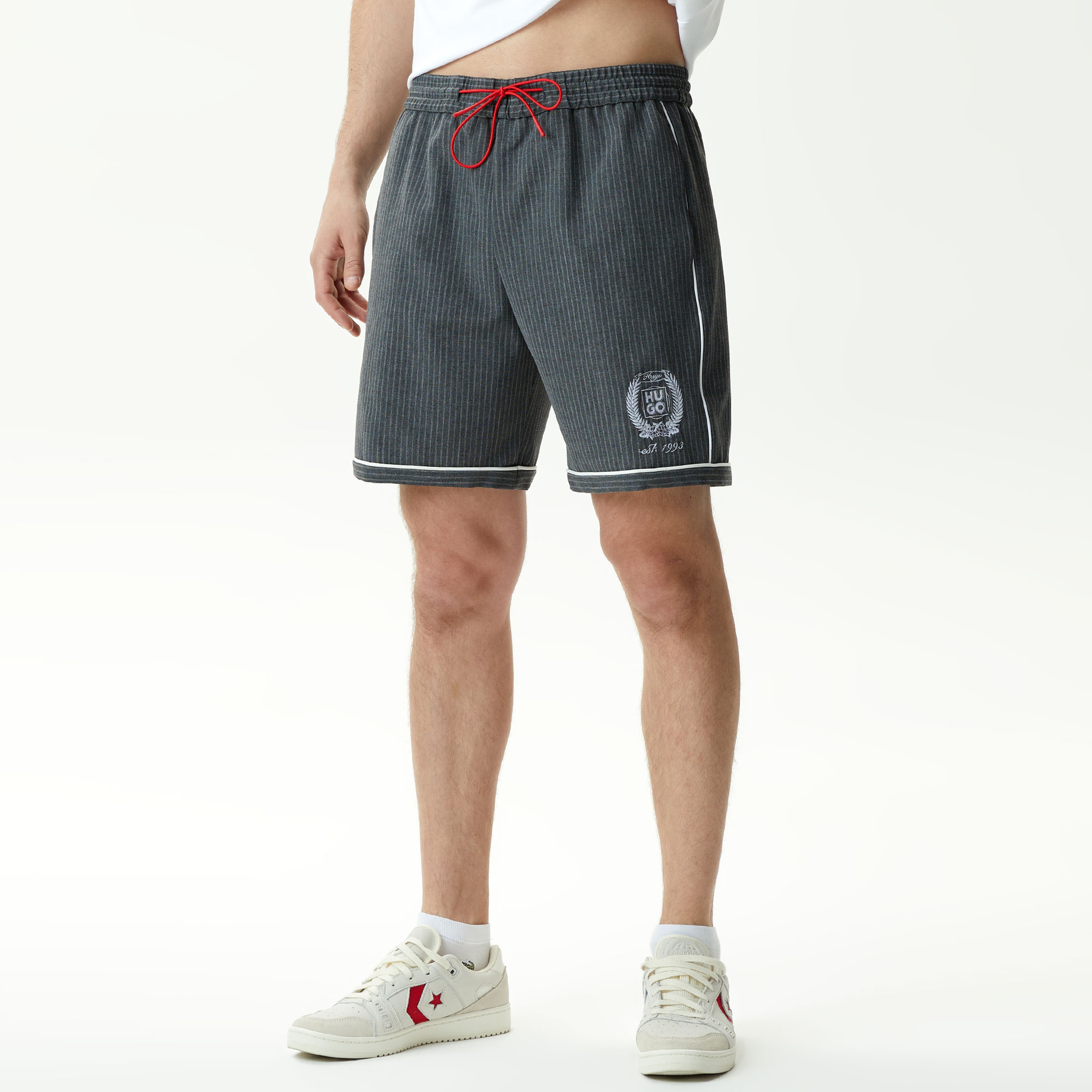 Hugo Fib242F1X Erkek Gri Şort