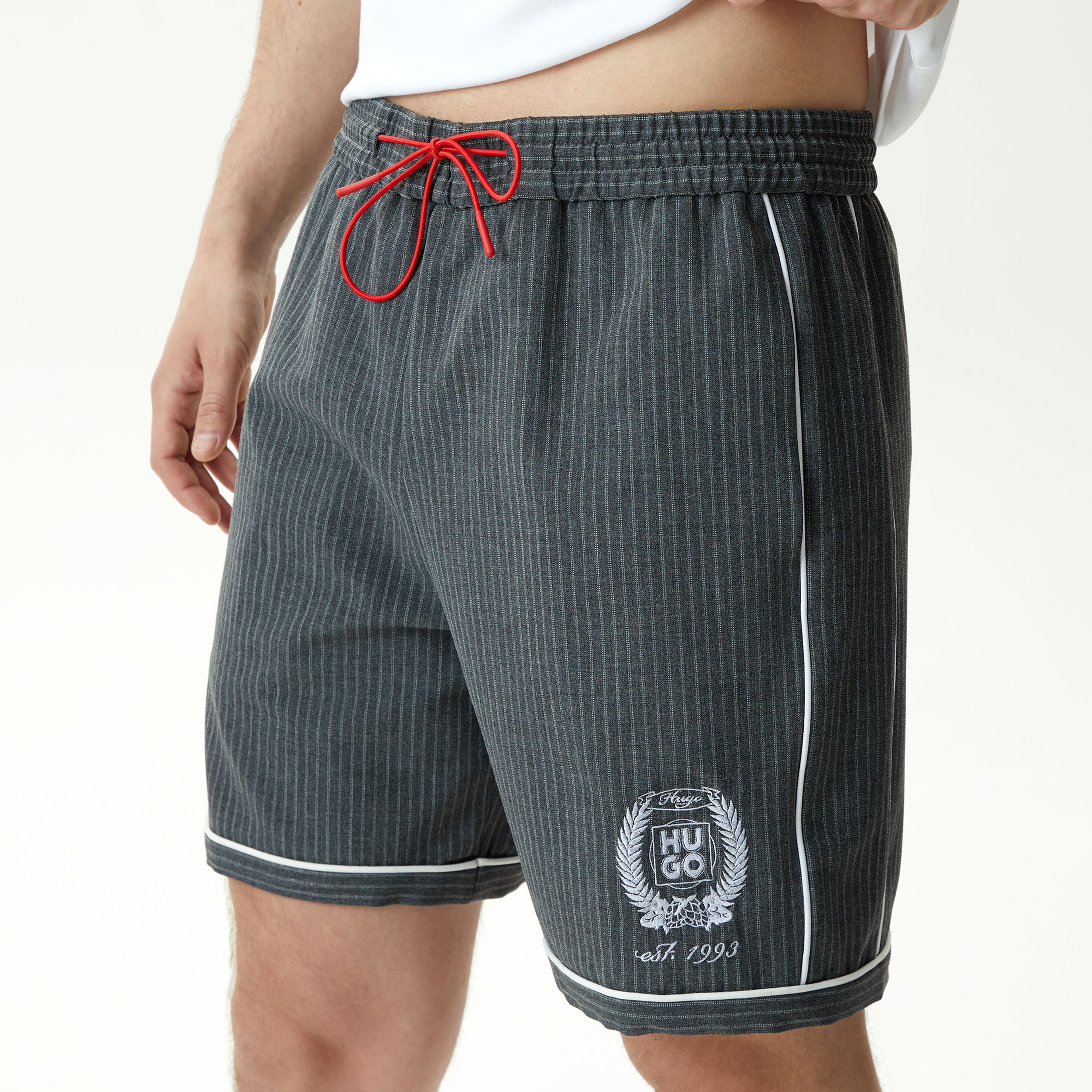 Hugo Fib242F1X Erkek Gri Şort