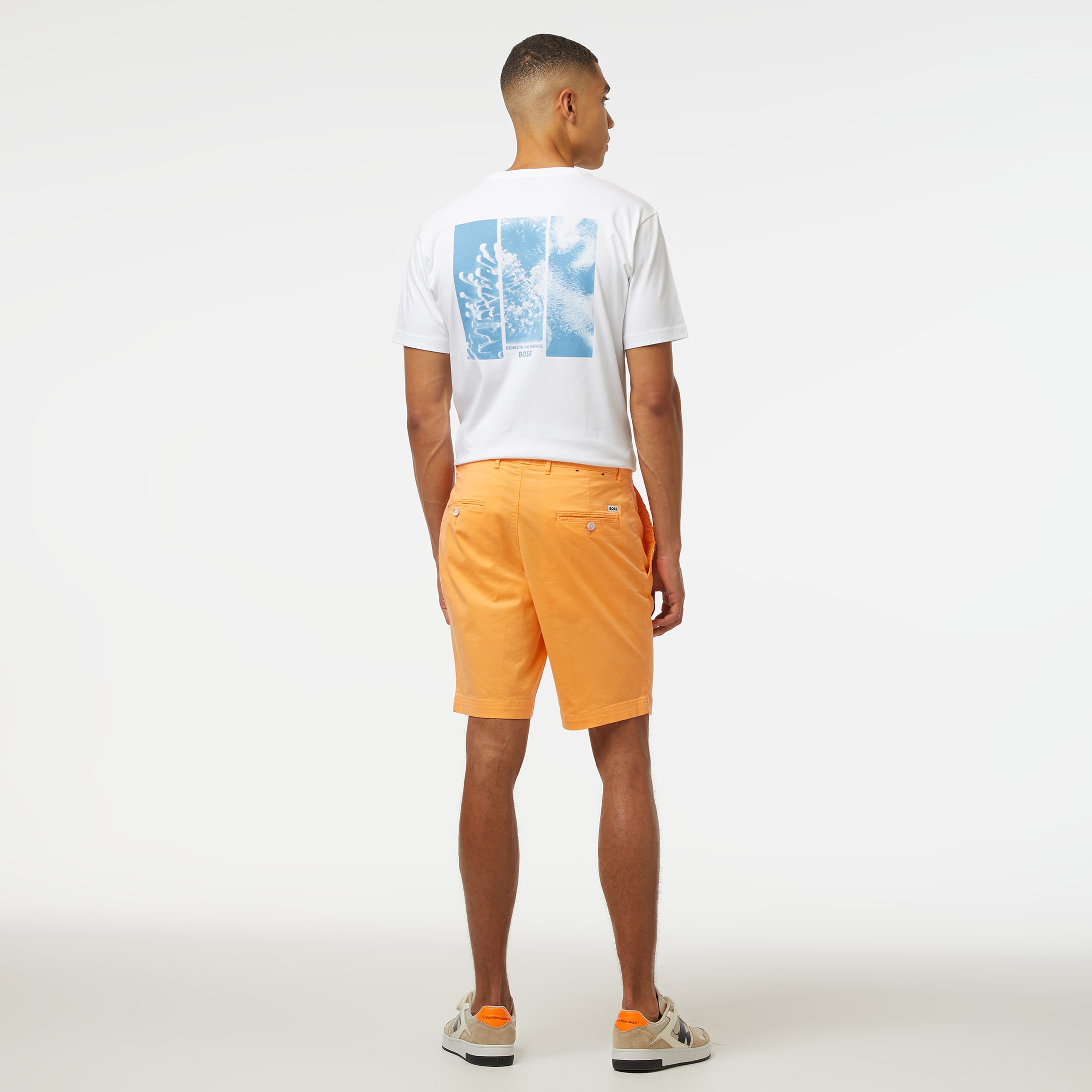 Boss Slice Erkek Turuncu Şort