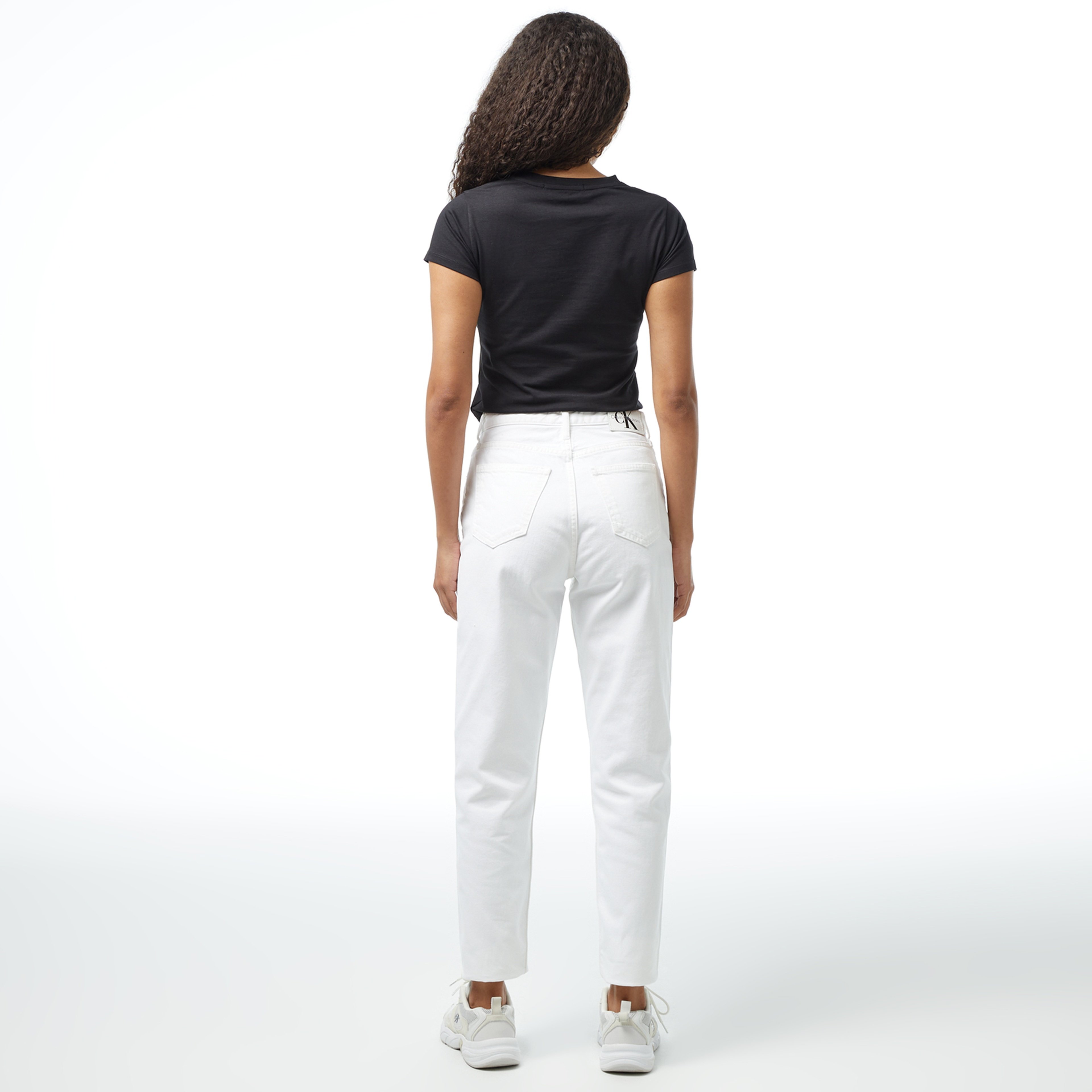 Calvin Klein Kadın Mavi Pantolon