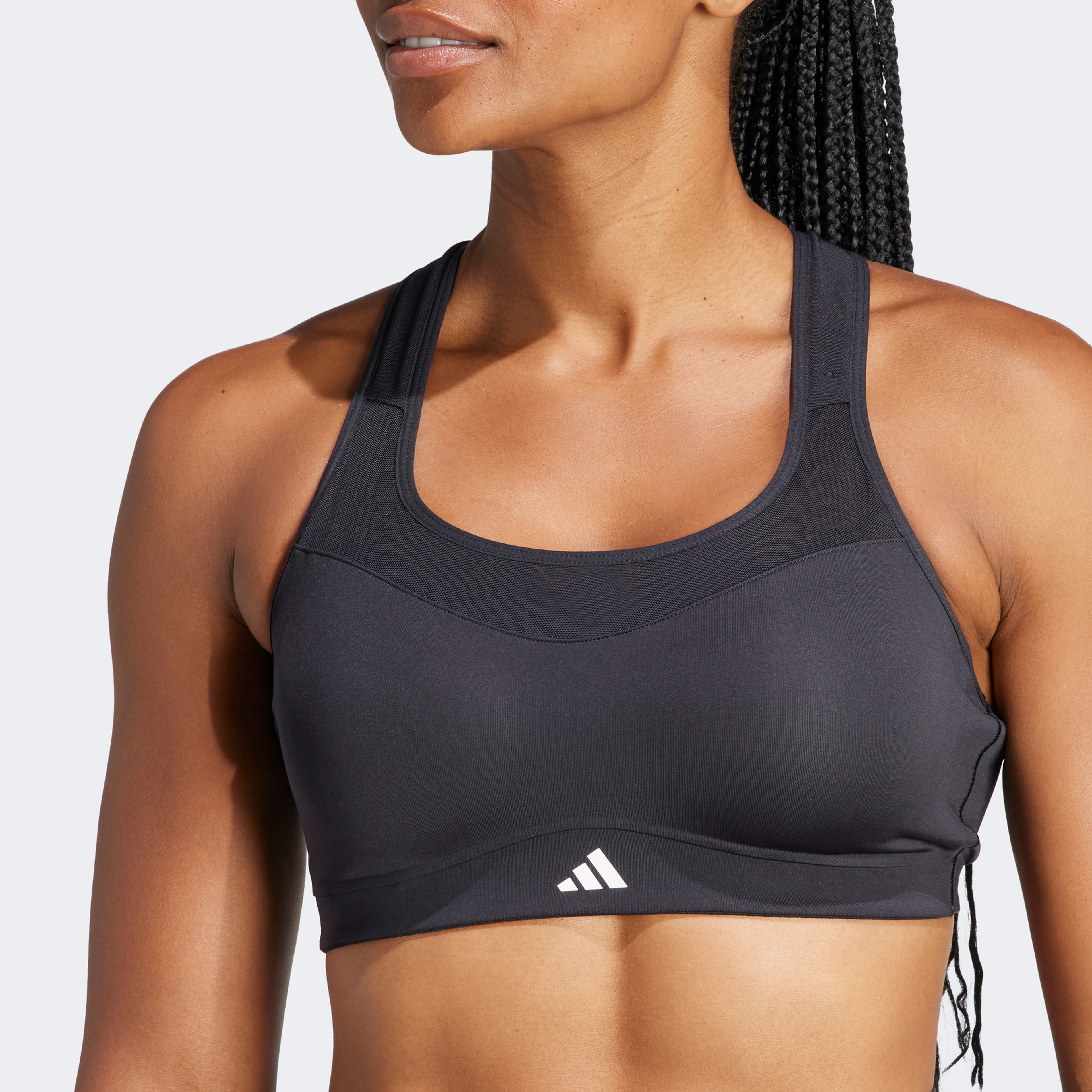 adidas TLRD Impact Training High-Support Kadın Siyah Bra