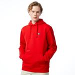 Tommy Jeans Reg Badge Erkek Kırmızı Hoodie