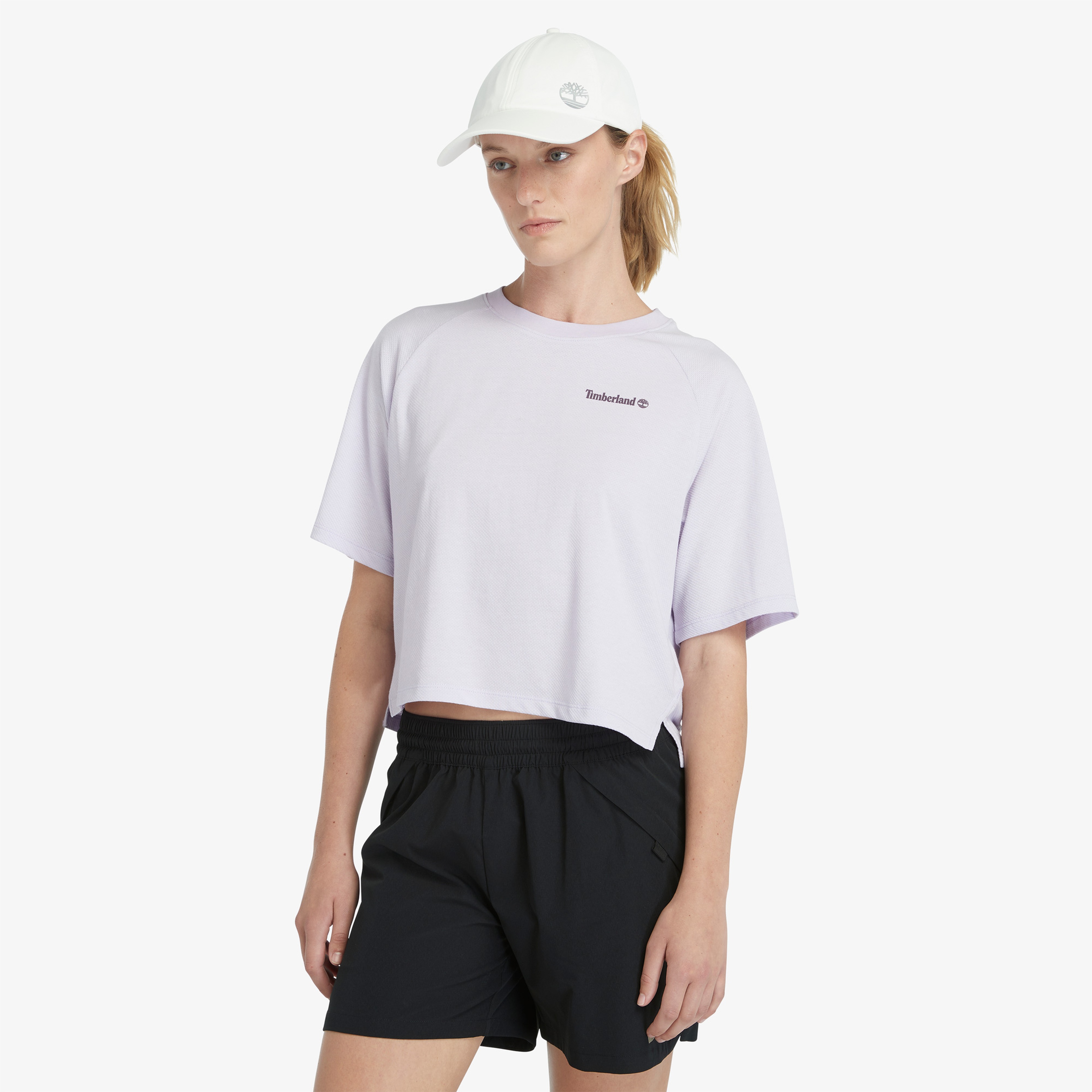 Timberland Wicking Kadın Lila T-Shirt