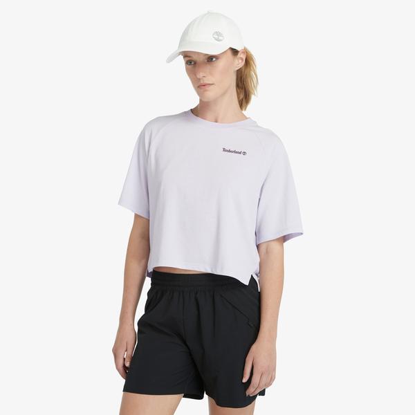 Timberland Wicking Kadın Lila T-Shirt