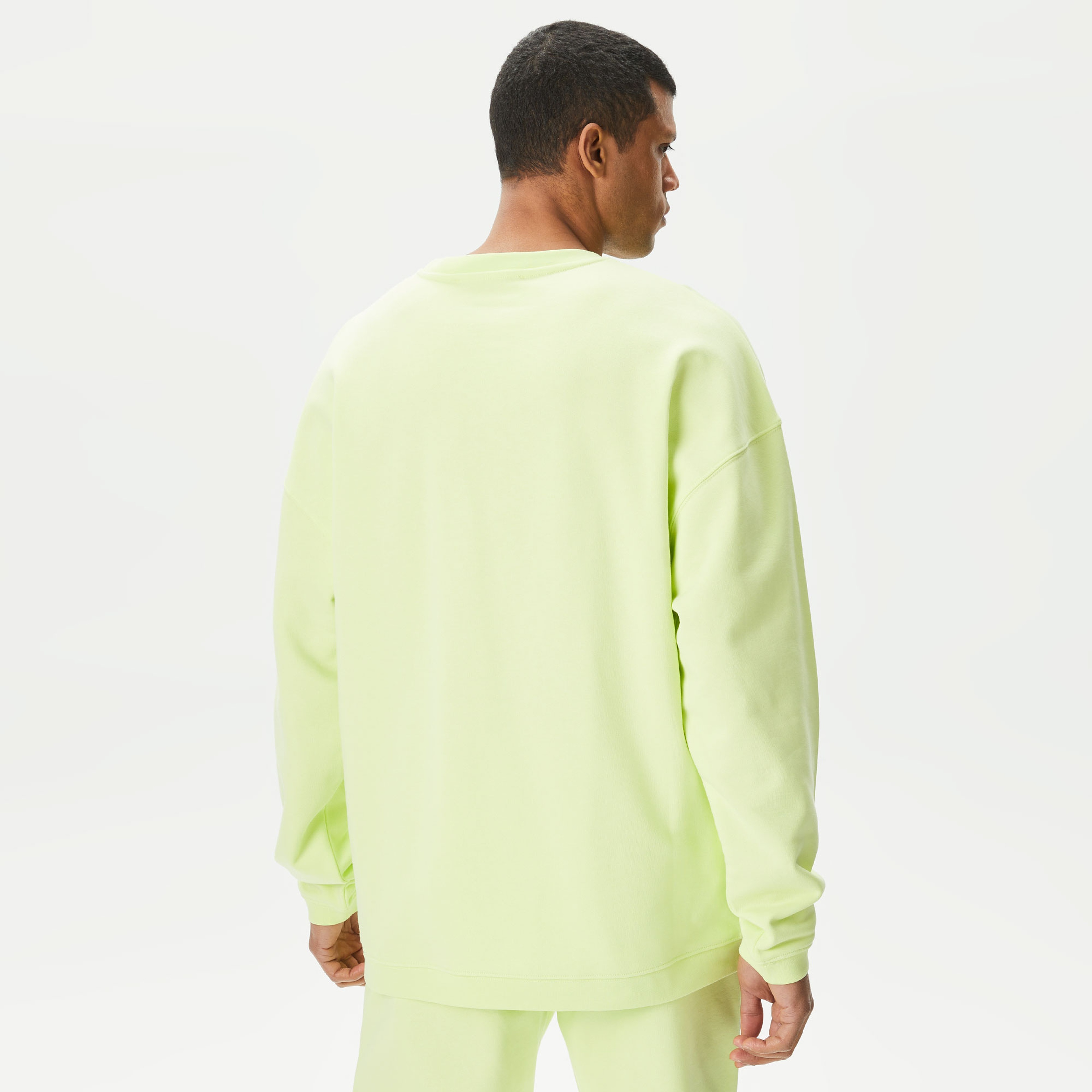 Les Benjamins Essentials 301 Erkek Yeşil Sweatshirt