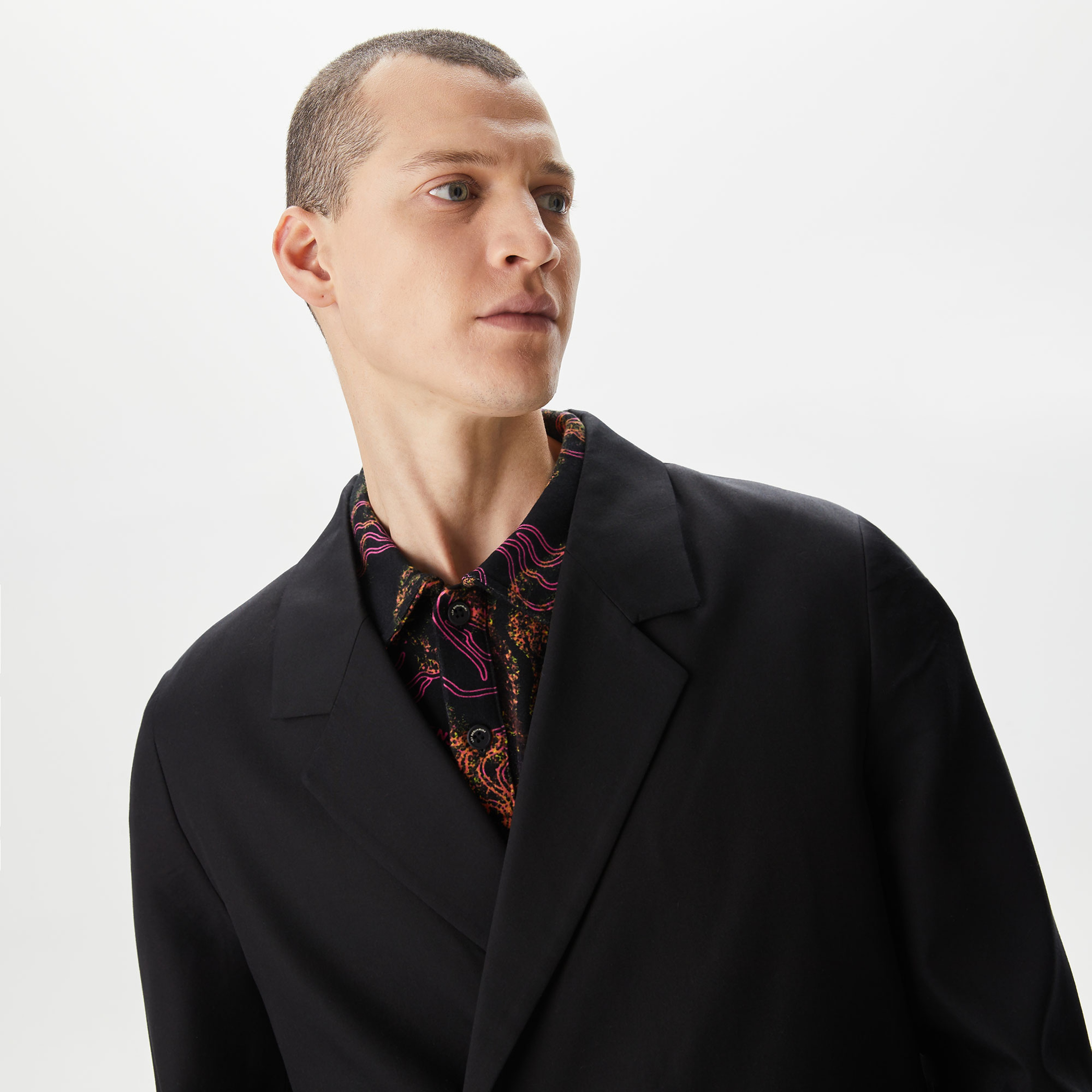 Les Benjamins Kısmet Voyage East to West 001 Erkek Siyah Blazer Ceket