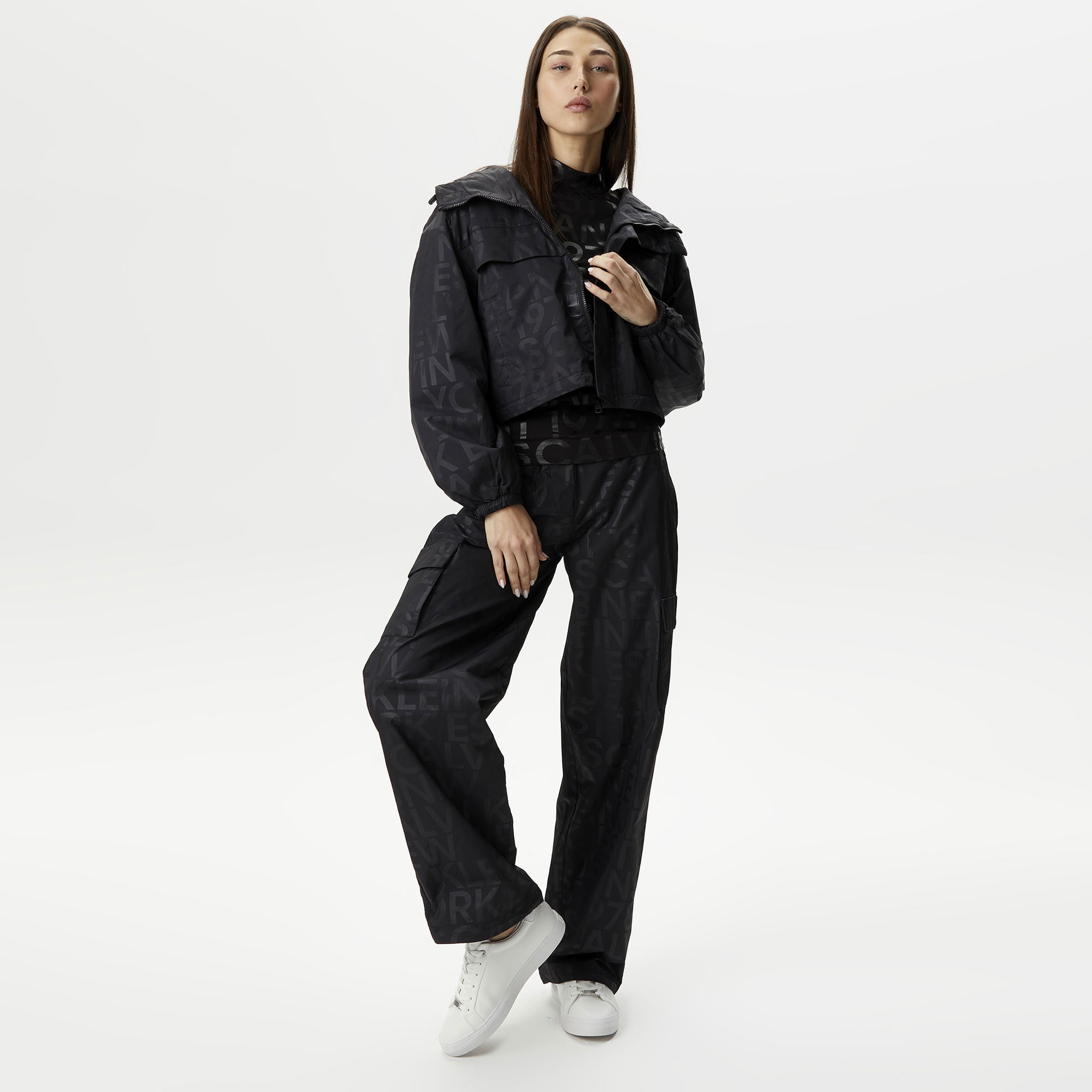 Calvin Klein Kadın Siyah Mont
