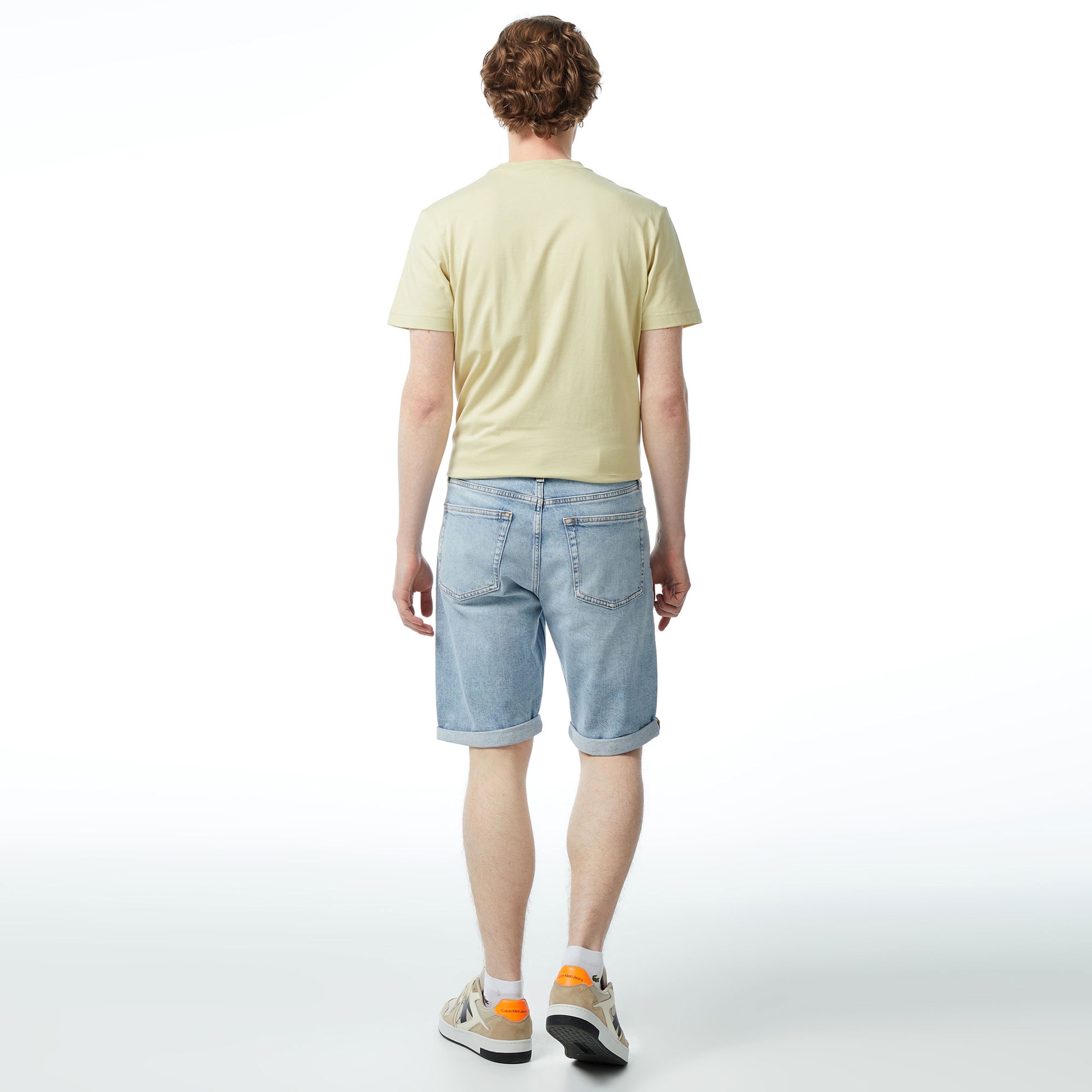 Calvin Klein Erkek Mavi Şort