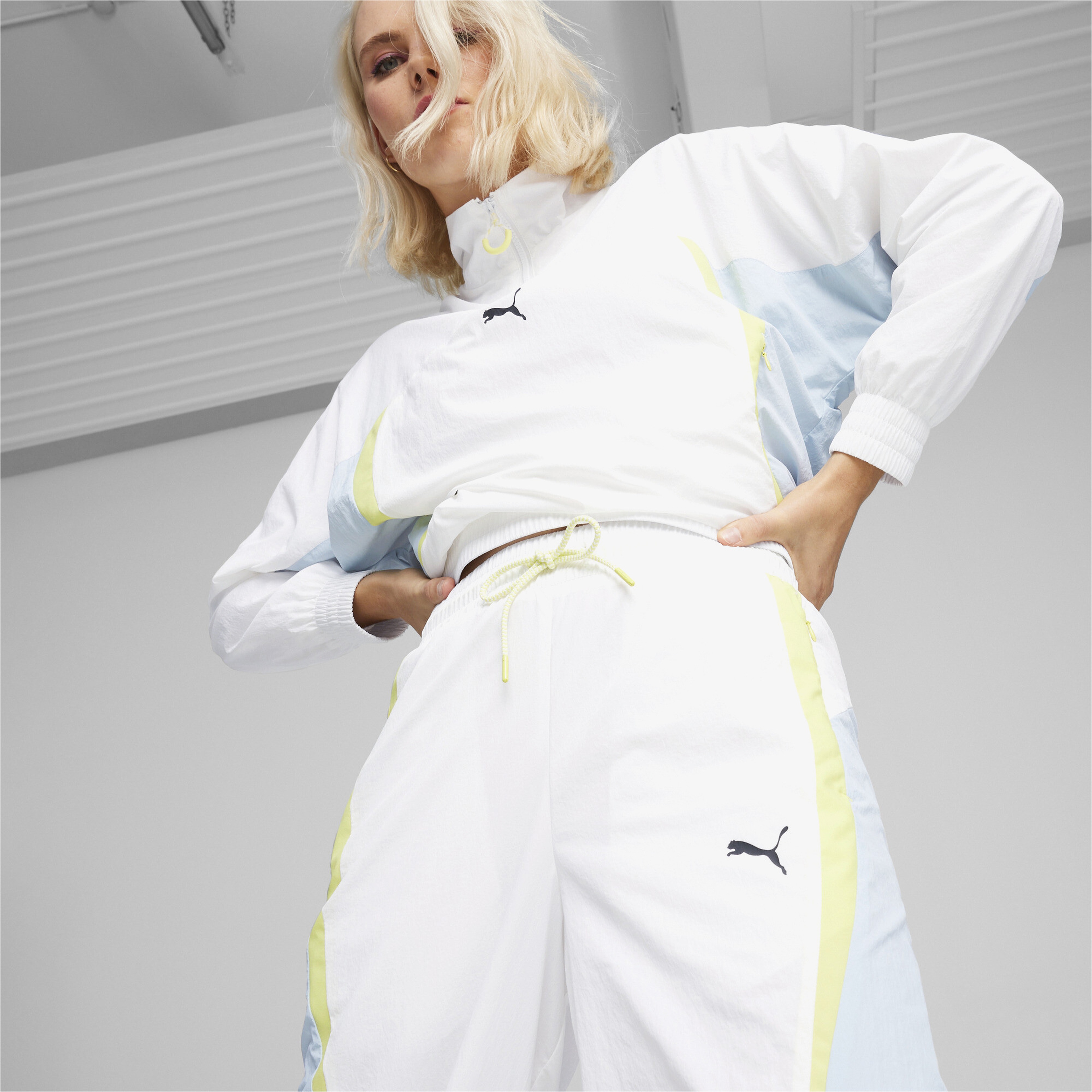 Puma Cellerator Track Kadın Beyaz Eşofman Altı