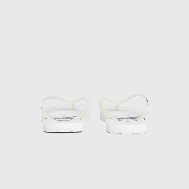 Calvin Klein Calvin Klein Jeans Delhi Kadın Beyaz Terlik Sandalet & Terlik | Occasion Beyaz - 5. görsel