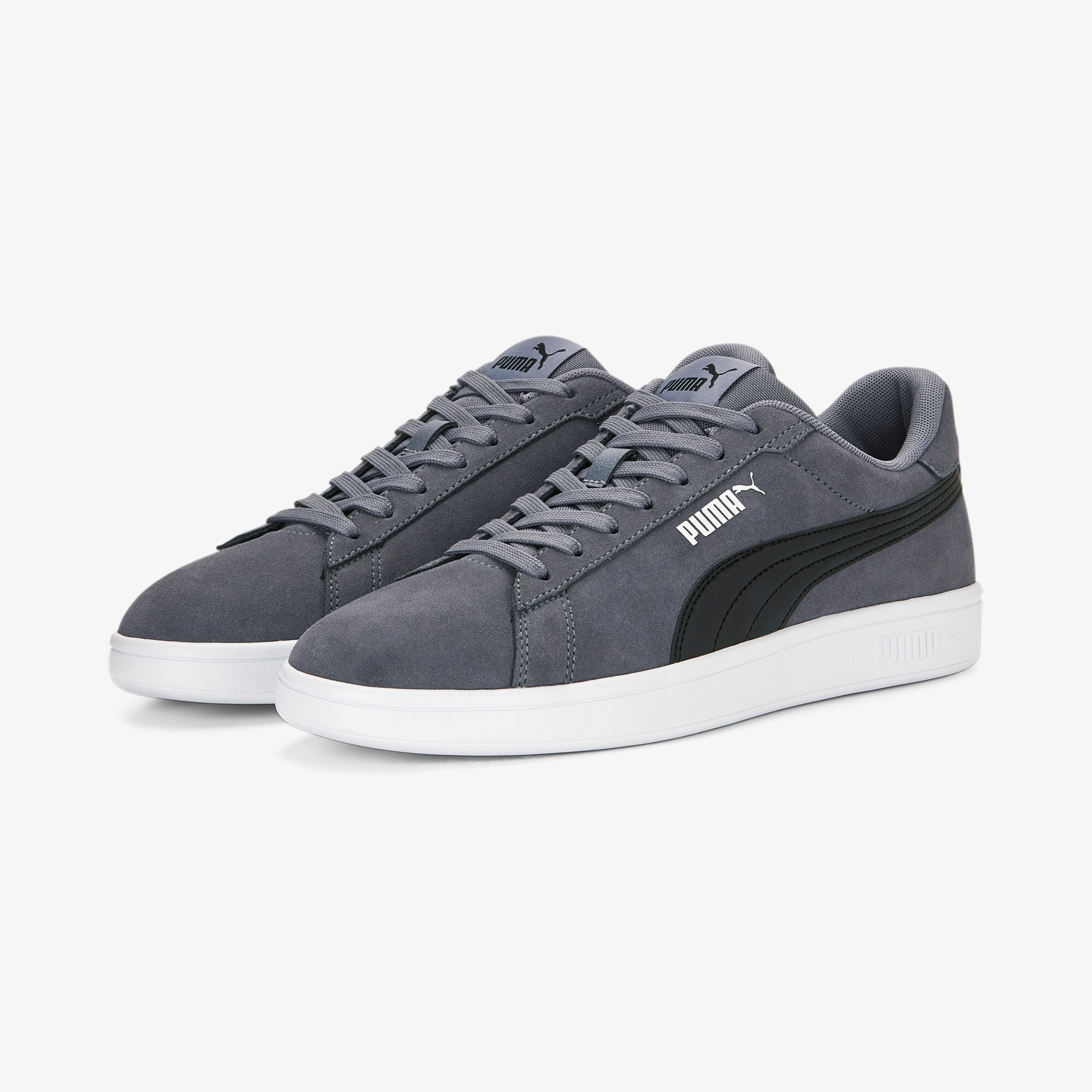 Puma Smash 3.0 Erkek Gri Spor Ayakkabı