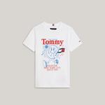 Tommy Hilfiger Fun S/S Çocuk Beyaz T-Shirt