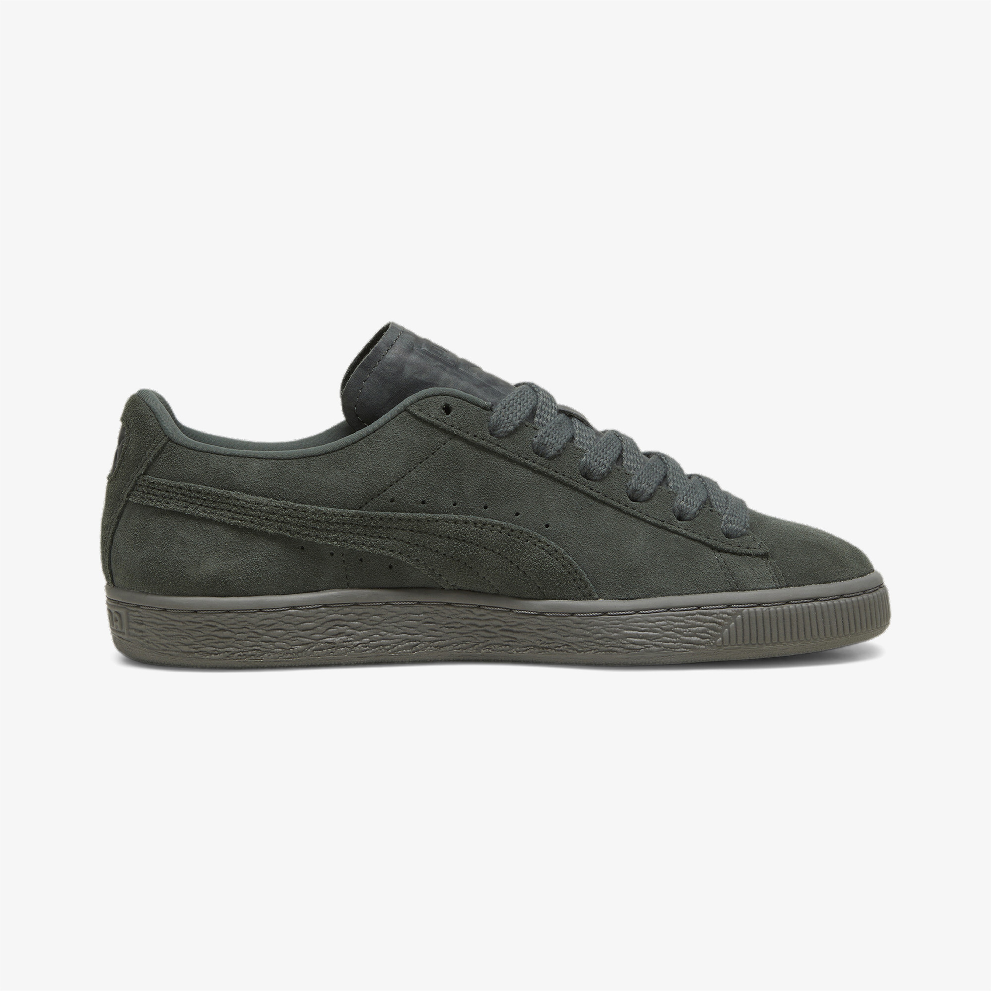 Puma Suede Lux Unisex Gri Spor Ayakkabı