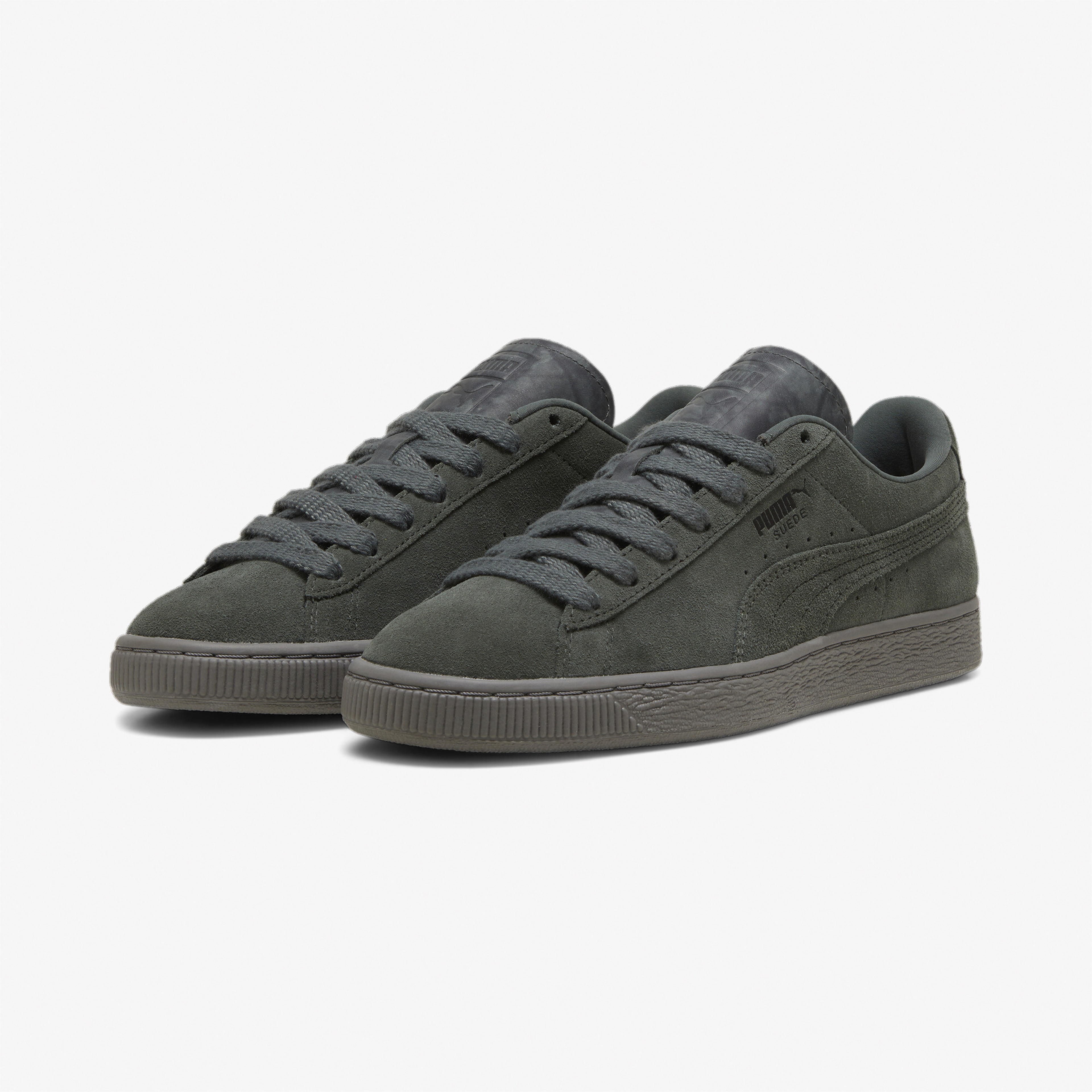 Puma Suede Lux Unisex Gri Spor Ayakkabı