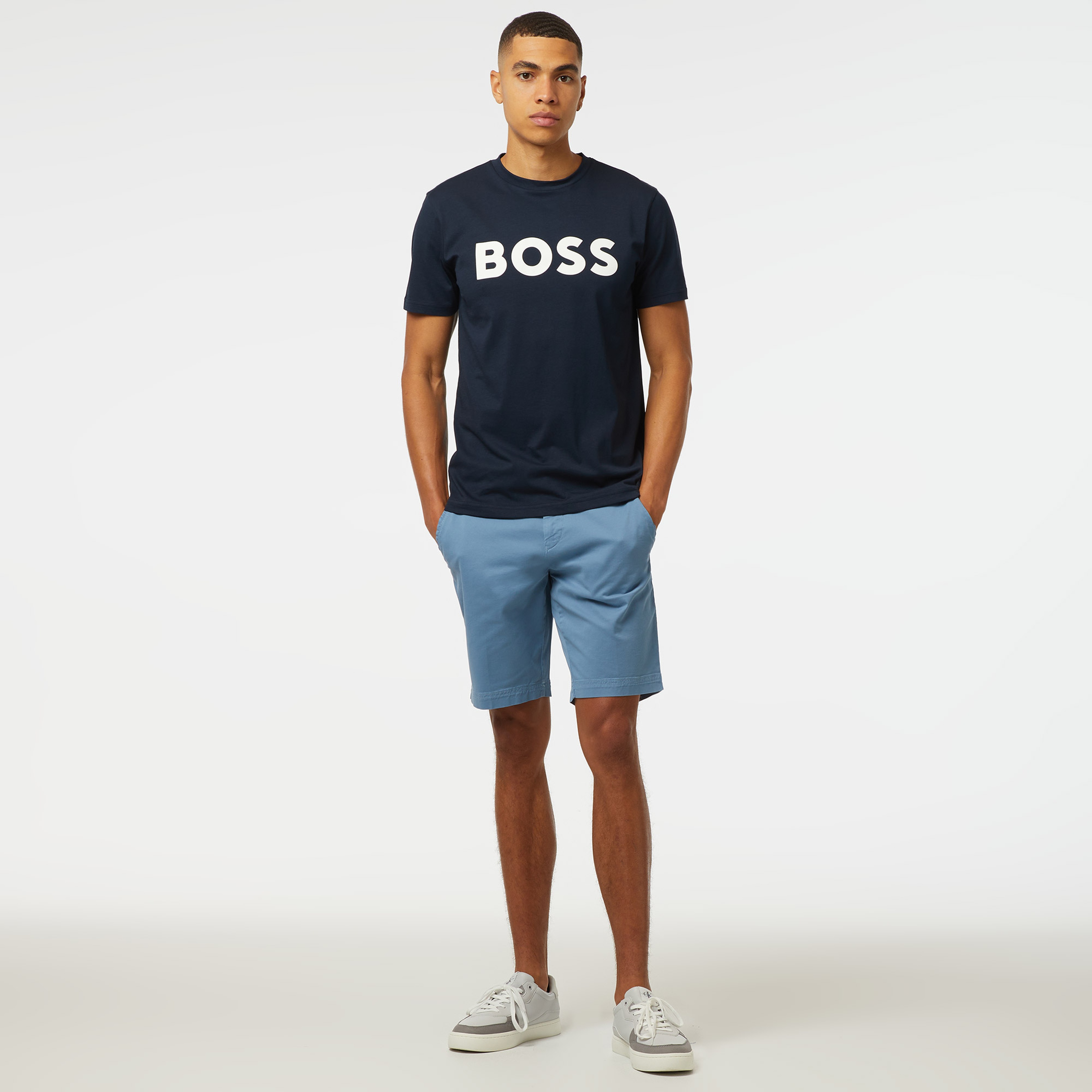 Boss Slice Erkek Mavi Şort