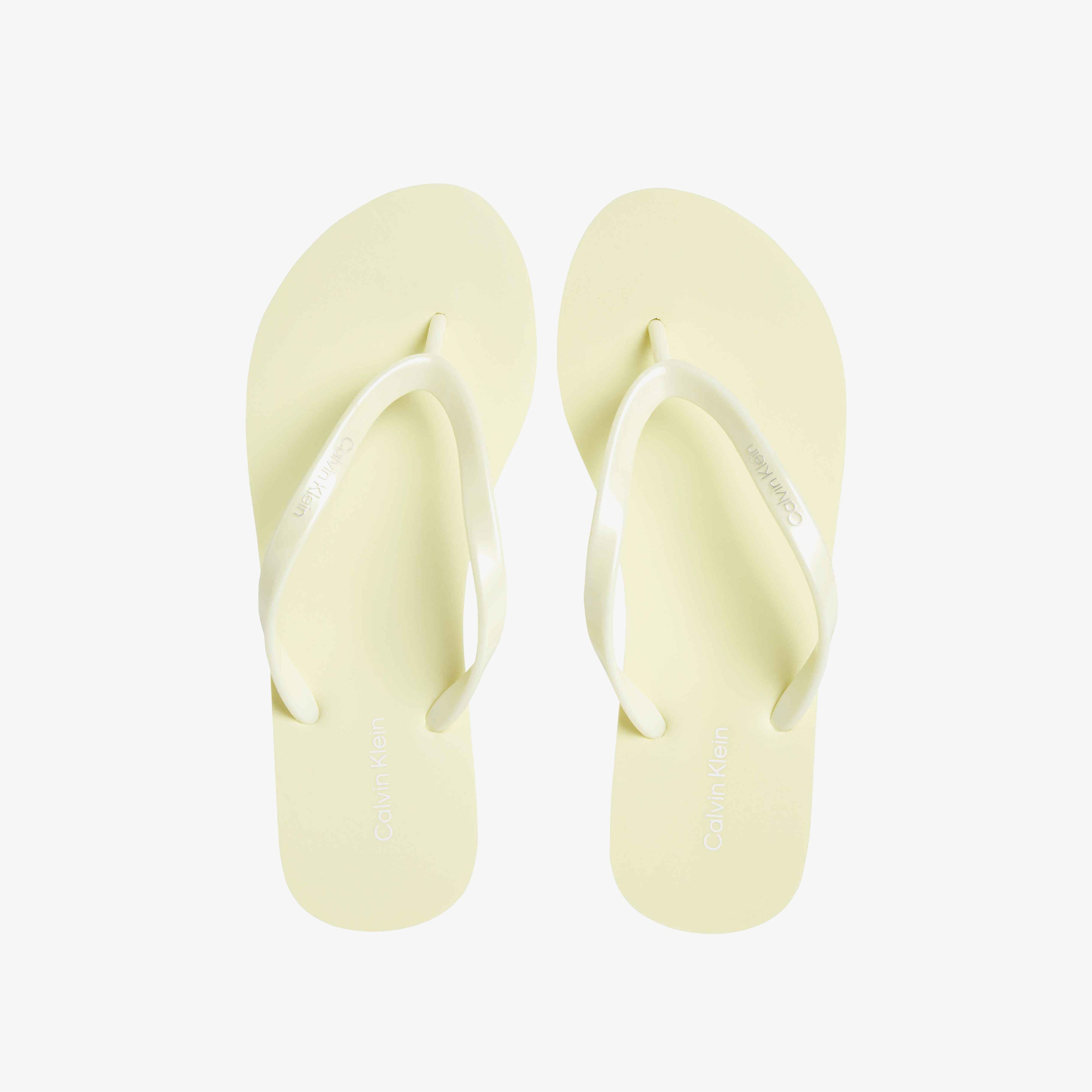 Calvin Klein Kadın Sarı Terlik