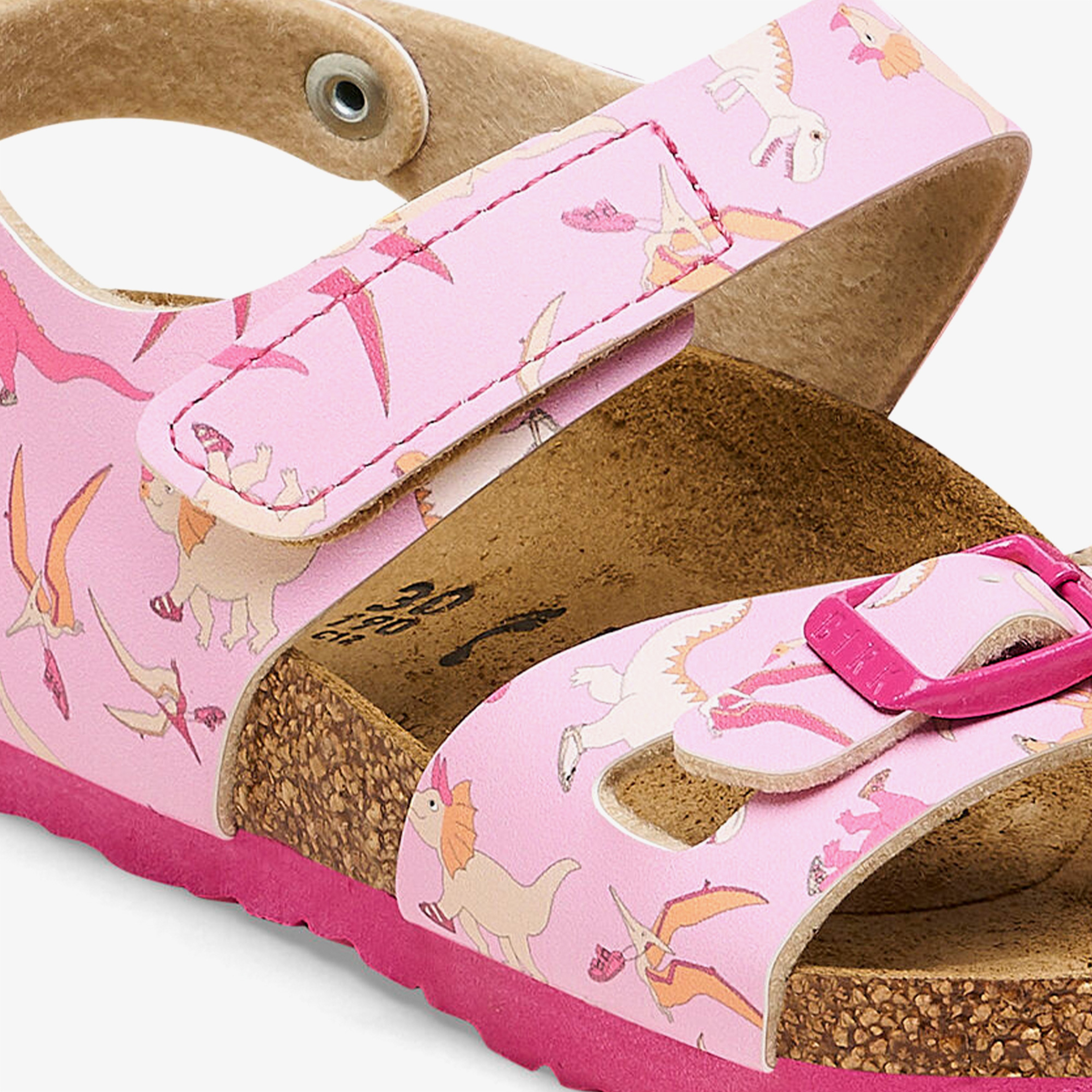 Birkenstock Colorado Bf Best Friend Big Dino Bebek Pembe Sandalet