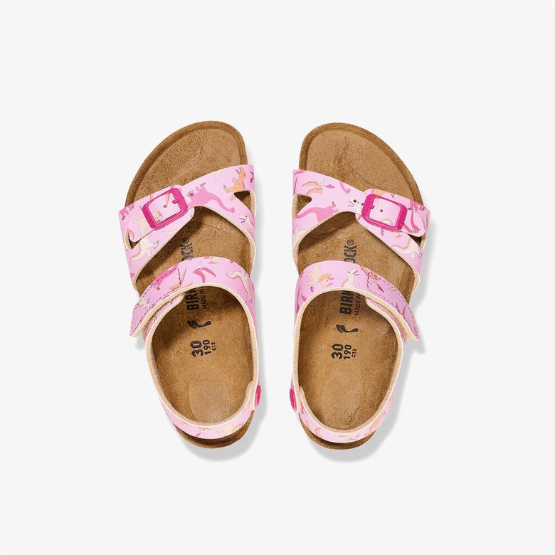 Birkenstock Colorado Bf Best Friend Big Dino Bebek Pembe Sandalet