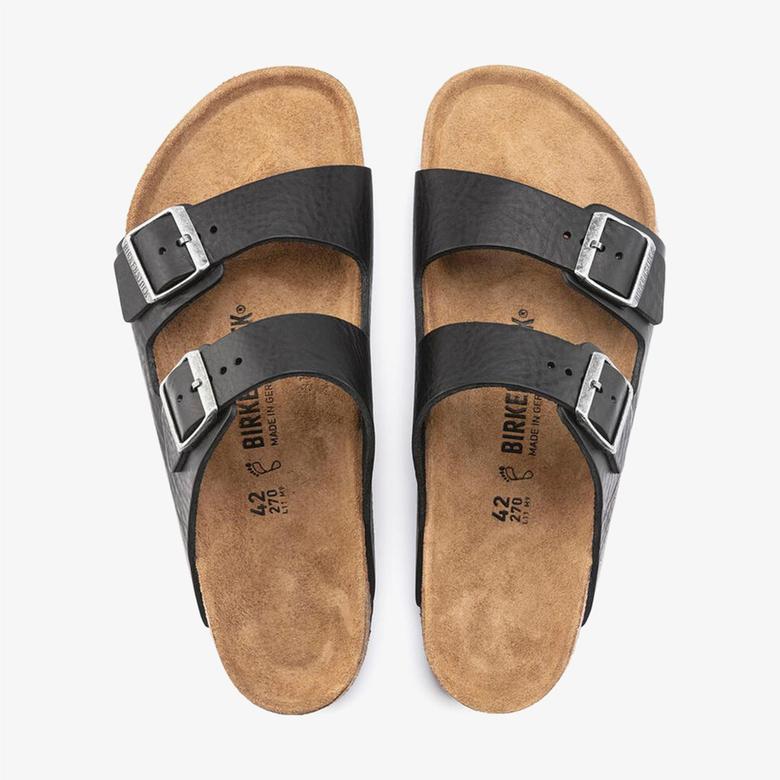 Birkenstock Arizona Nl Vintage Wood Erkek Siyah Terlik