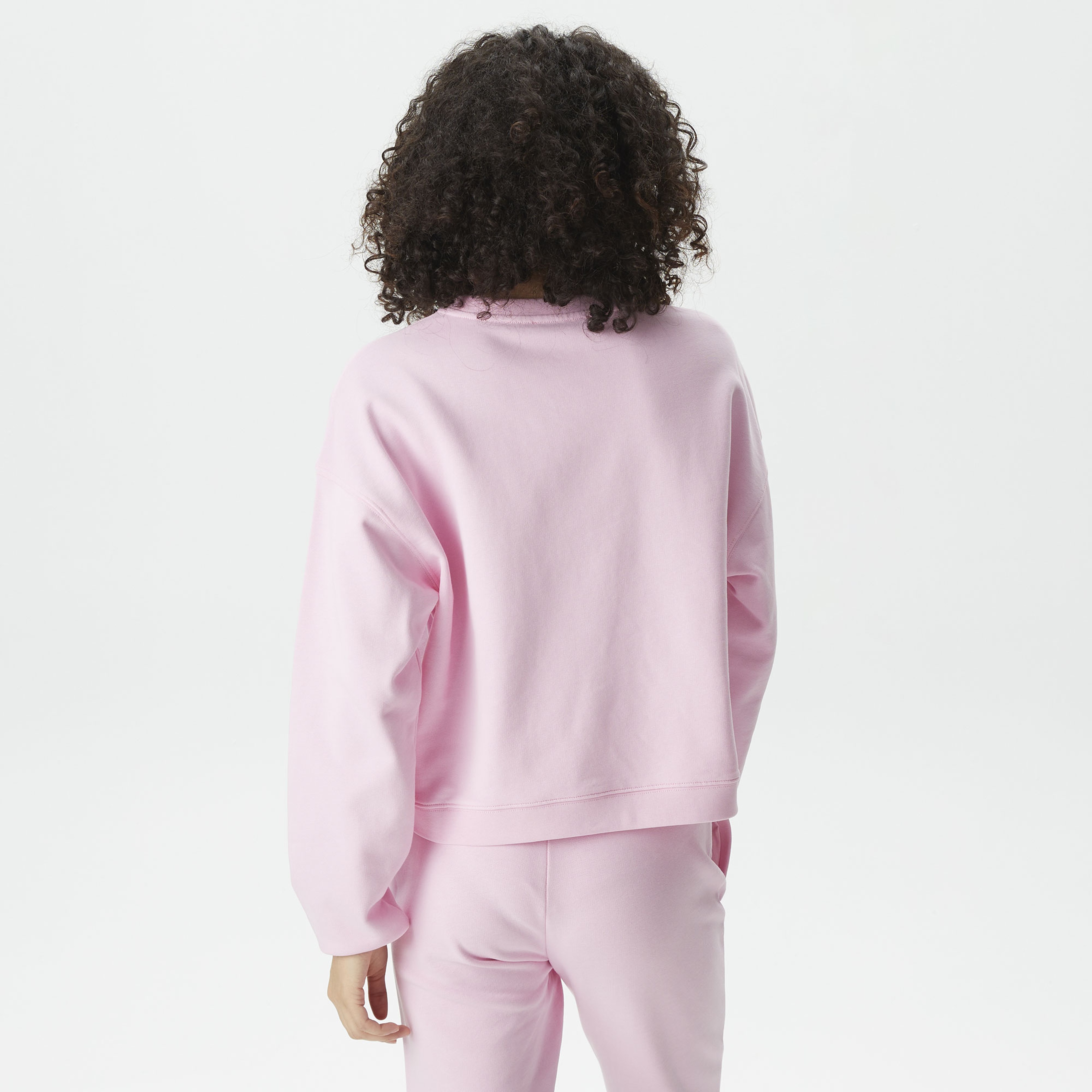 Les Benjamins 305 Kadın Pembe Sweatshirt