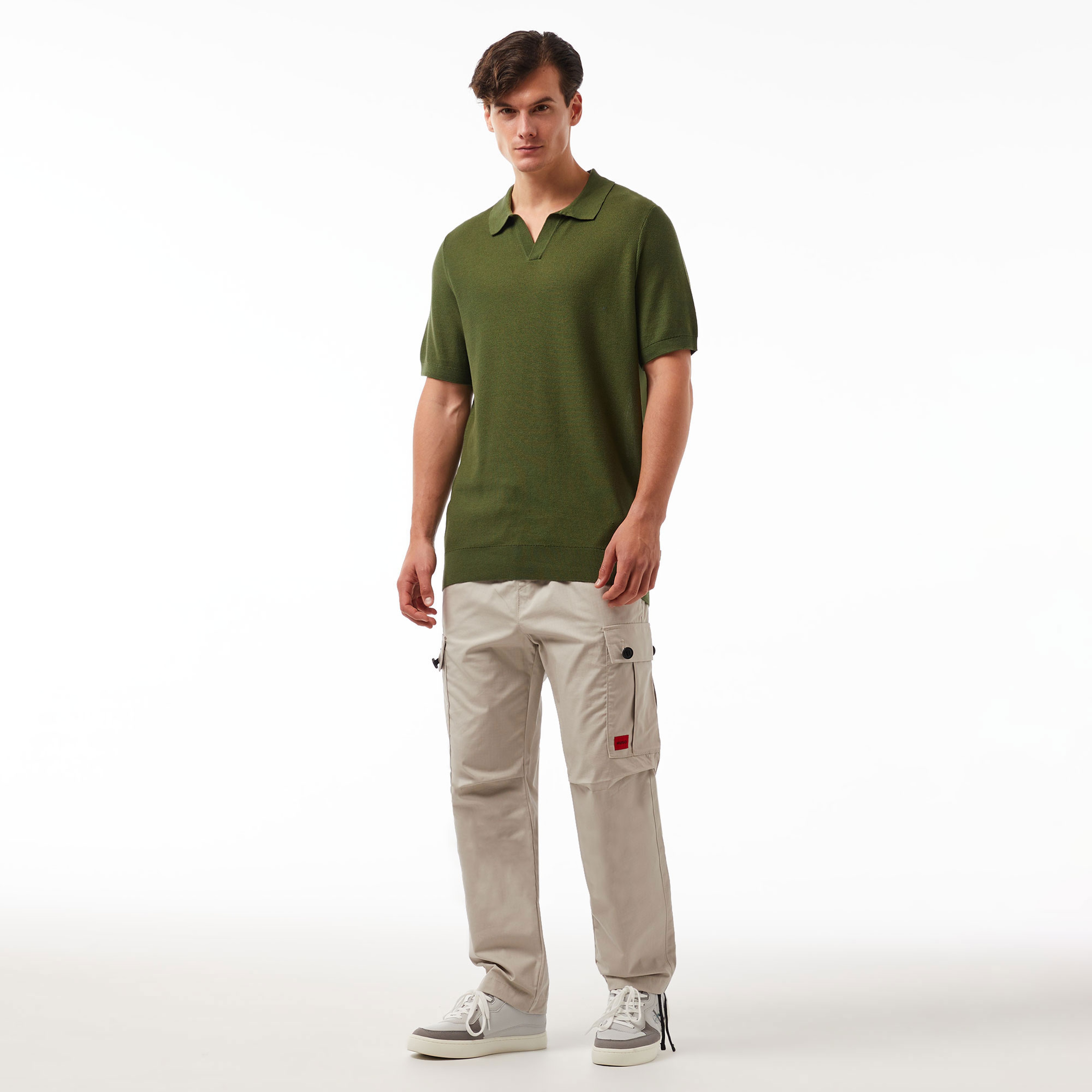 Hugo Garlo233 Erkek Bej Pantolon