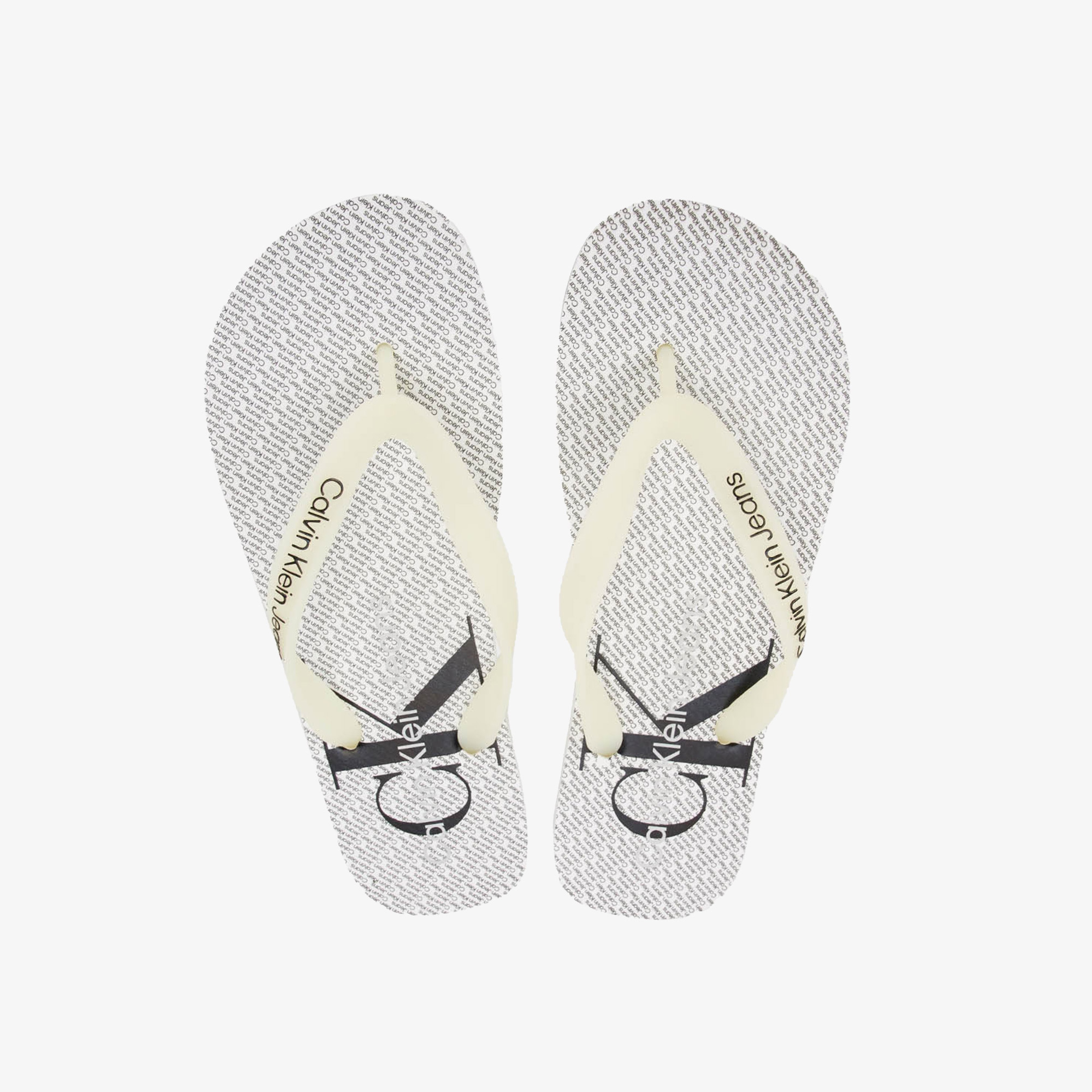 Calvin Klein Jeans Delhi Erkek Beyaz Terlik