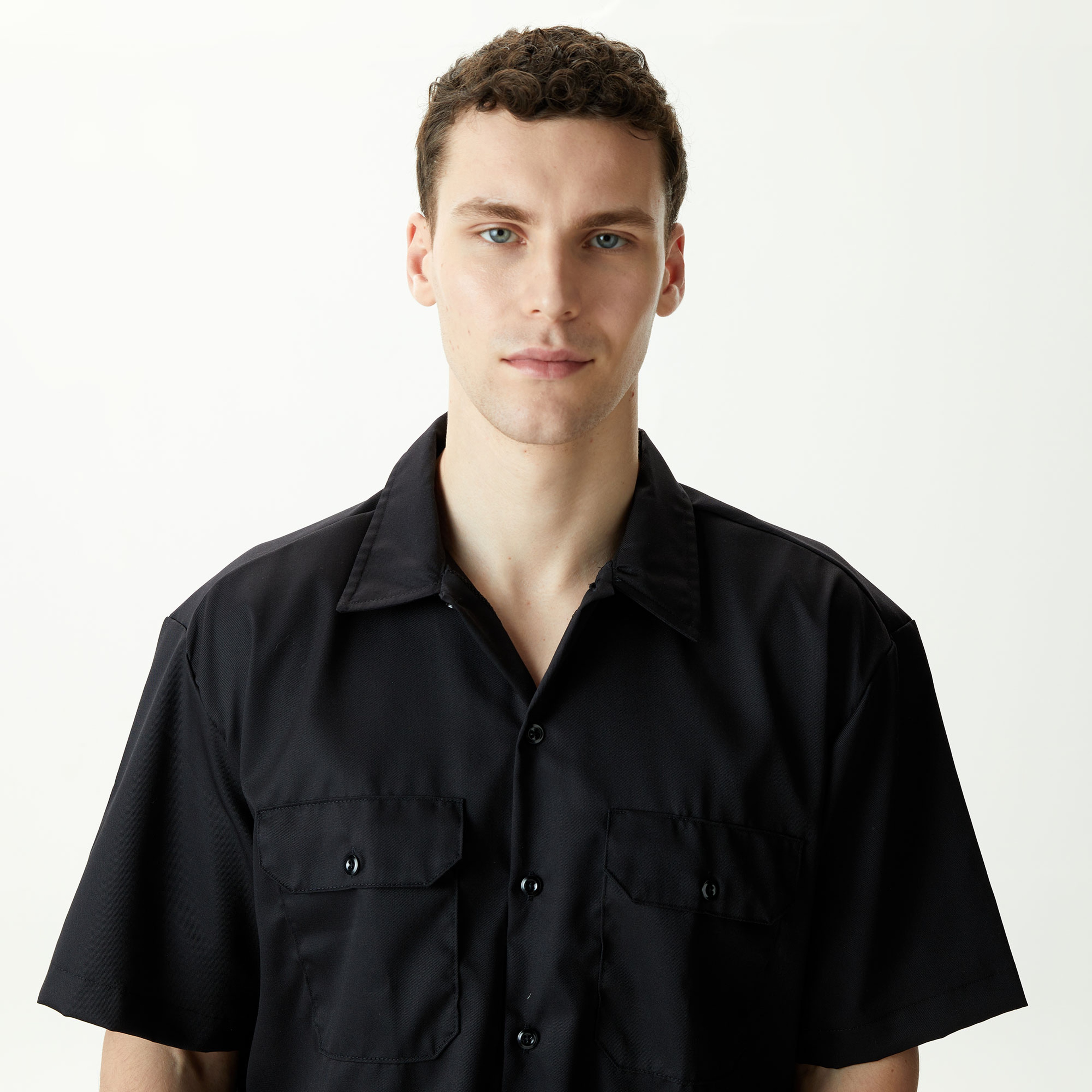 Dickies Work Erkek Siyah Gömlek