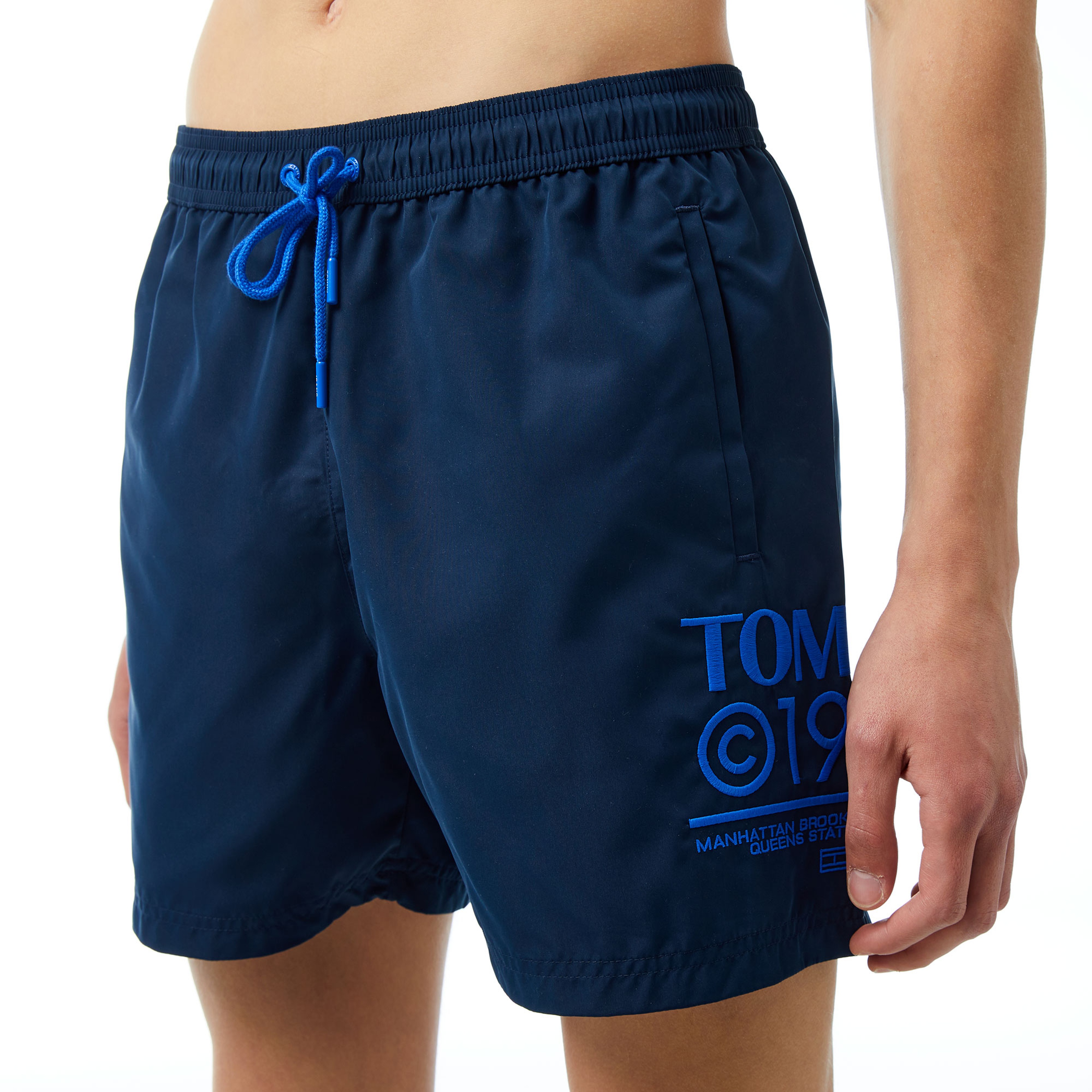 Tommy Jeans Medium Drawstring Erkek Lacivert Mayo Şort