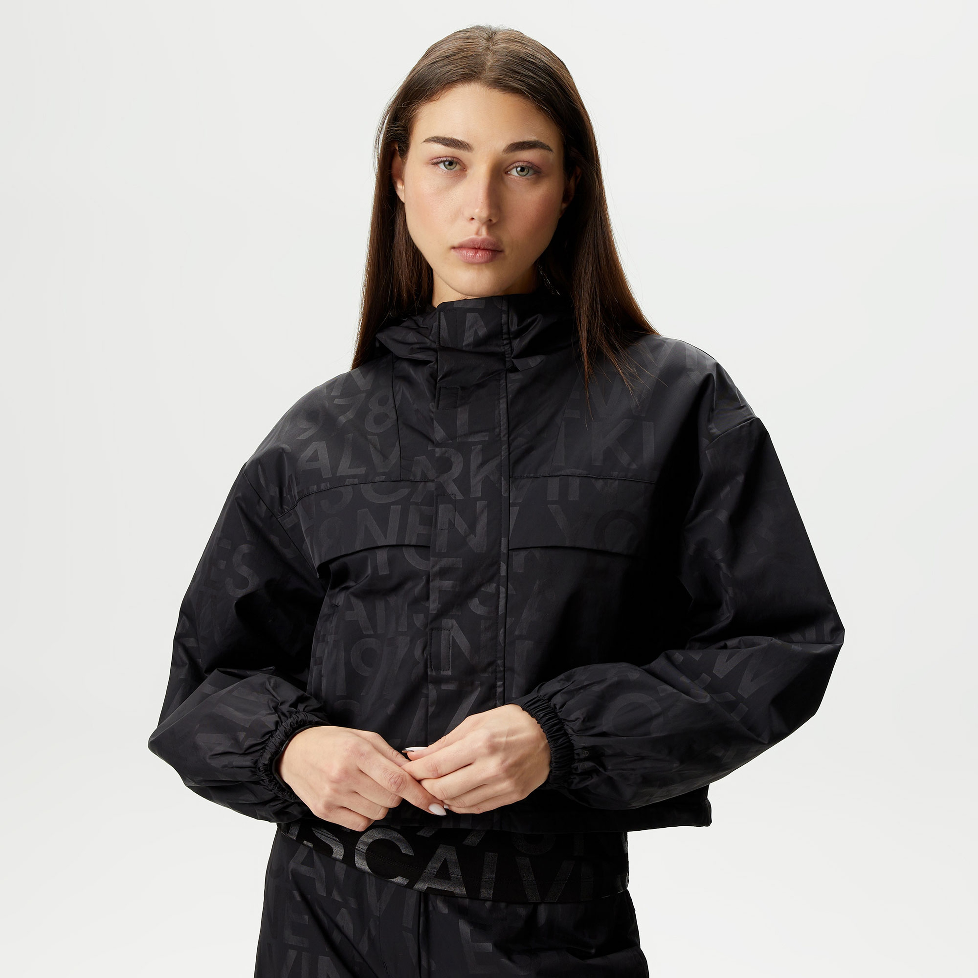 Calvin Klein Kadın Siyah Mont
