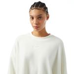 Nike Sportswear Plush Mod Cropped Crew-Neck Kadın Beyaz Sweatshirt