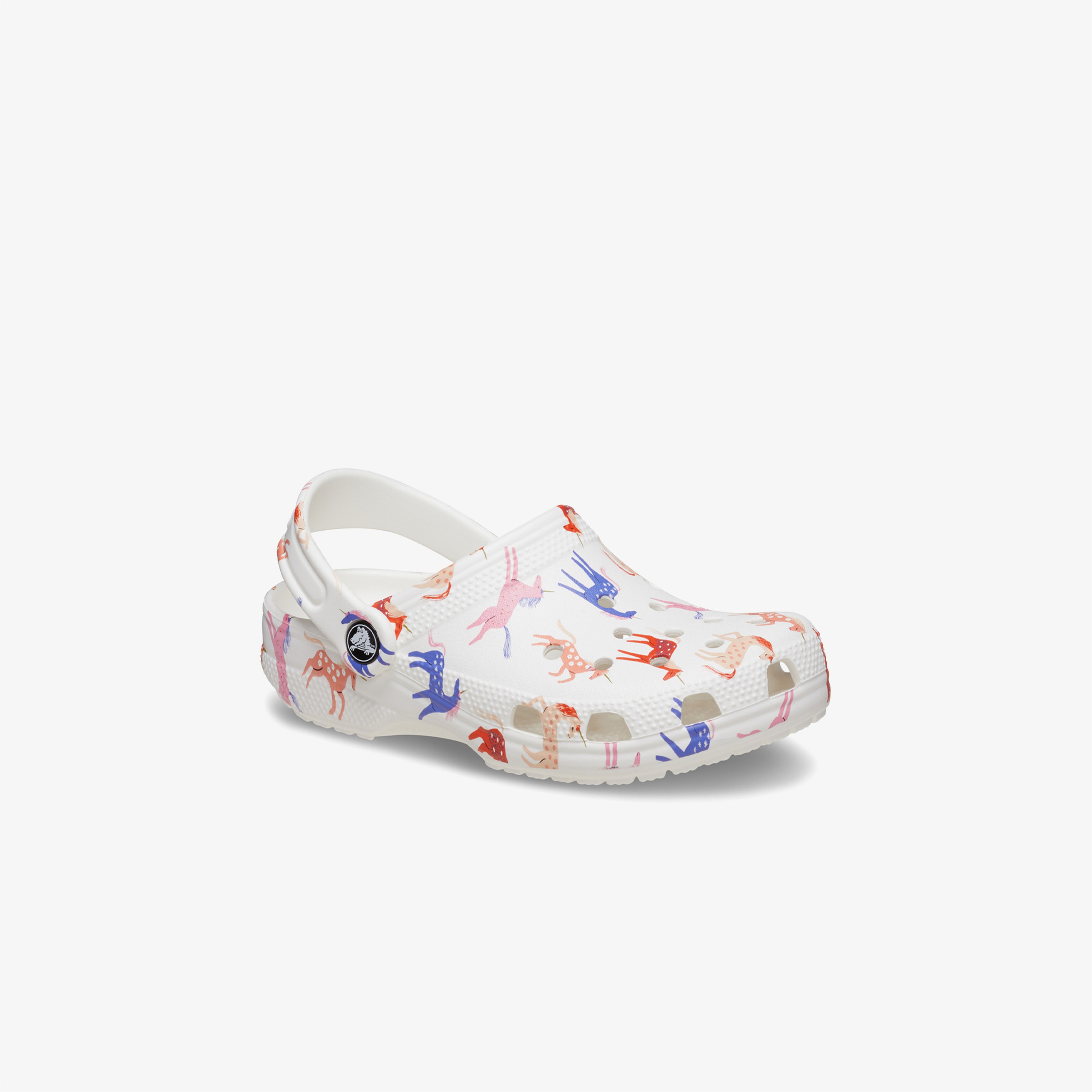 Crocs Classic Character Print T Bebek Beyaz Terlik