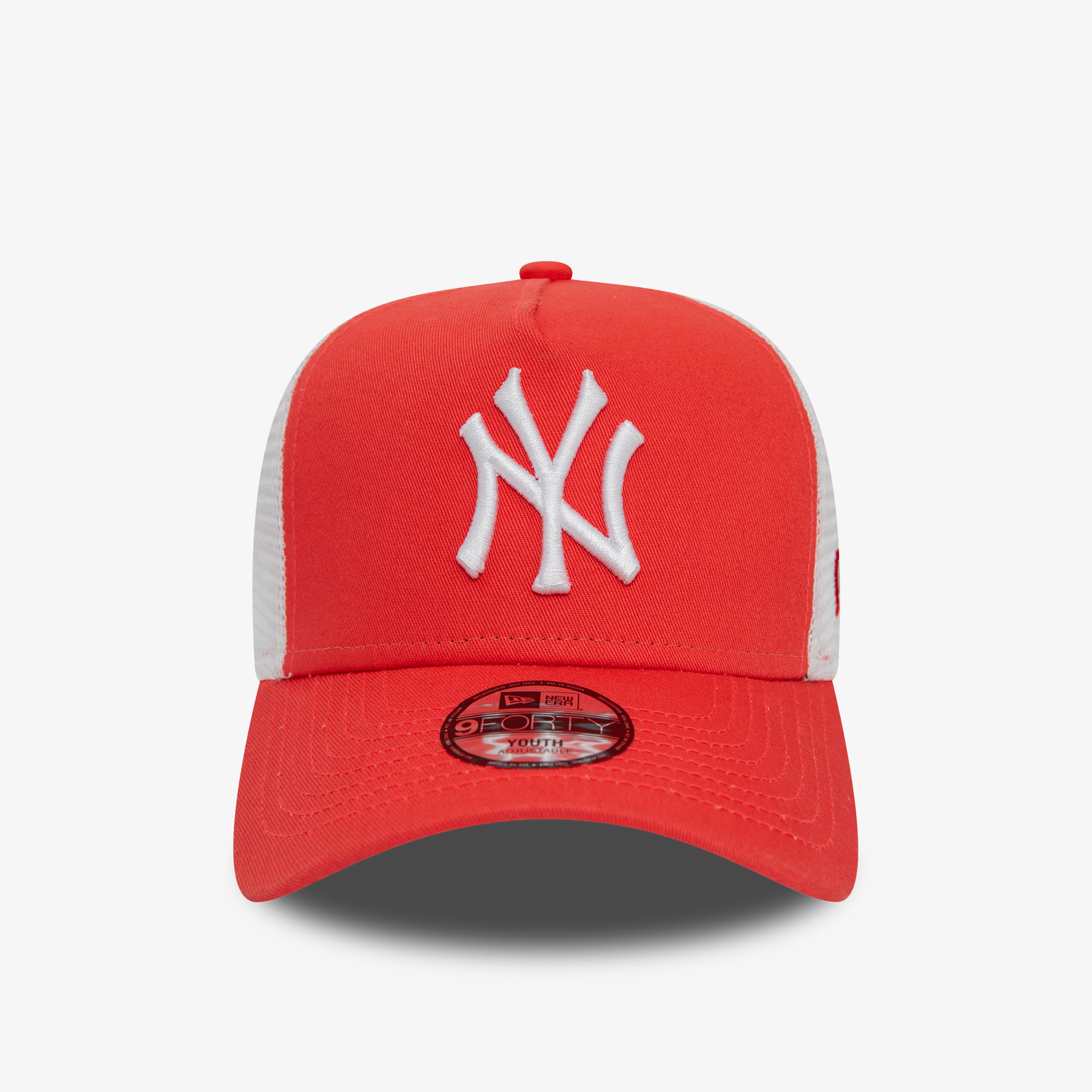 New Era League Essentials Trucker NY Yankees Çocuk Kırmızı Şapka