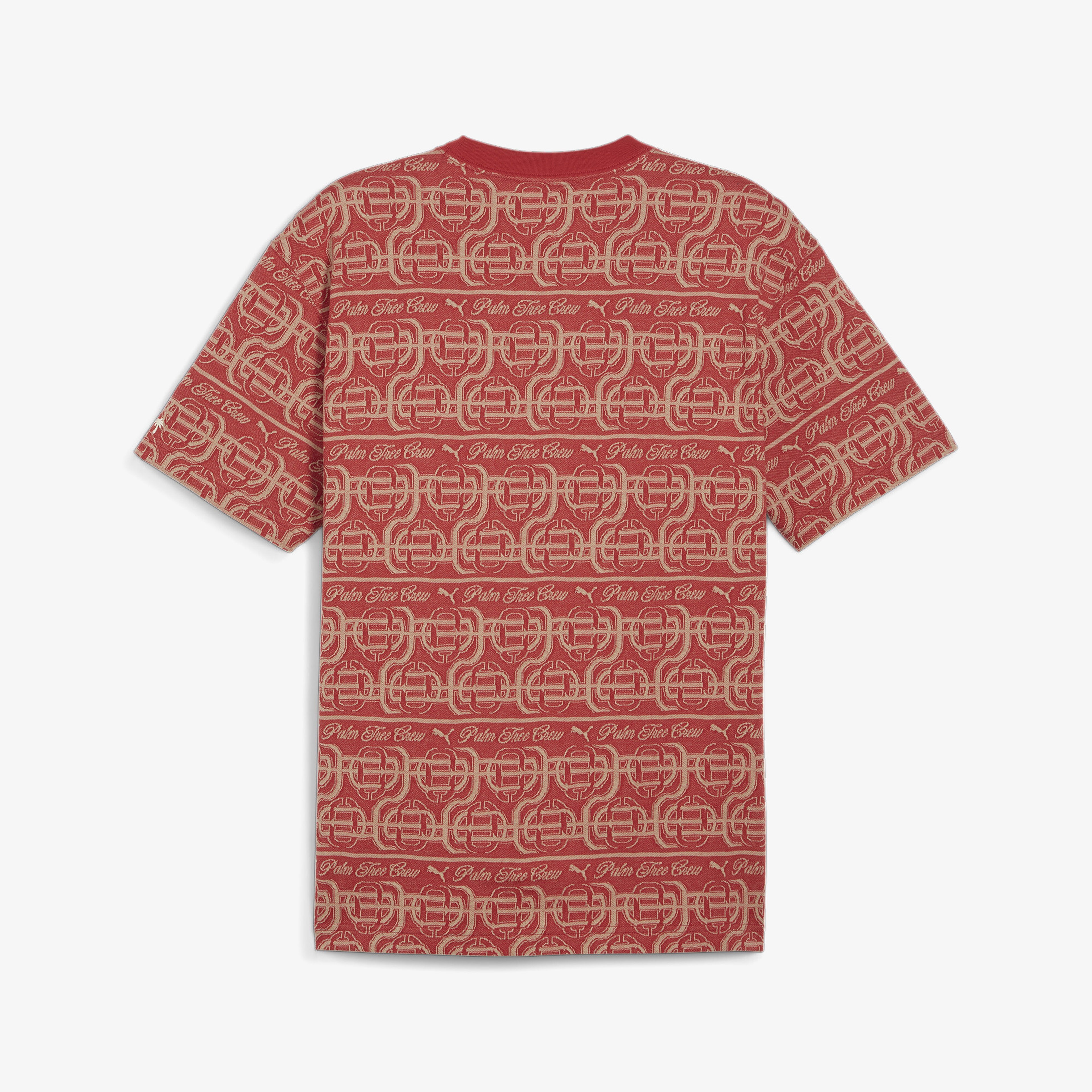 Puma X Ptc Striped Erkek Kırmızı T-Shirt