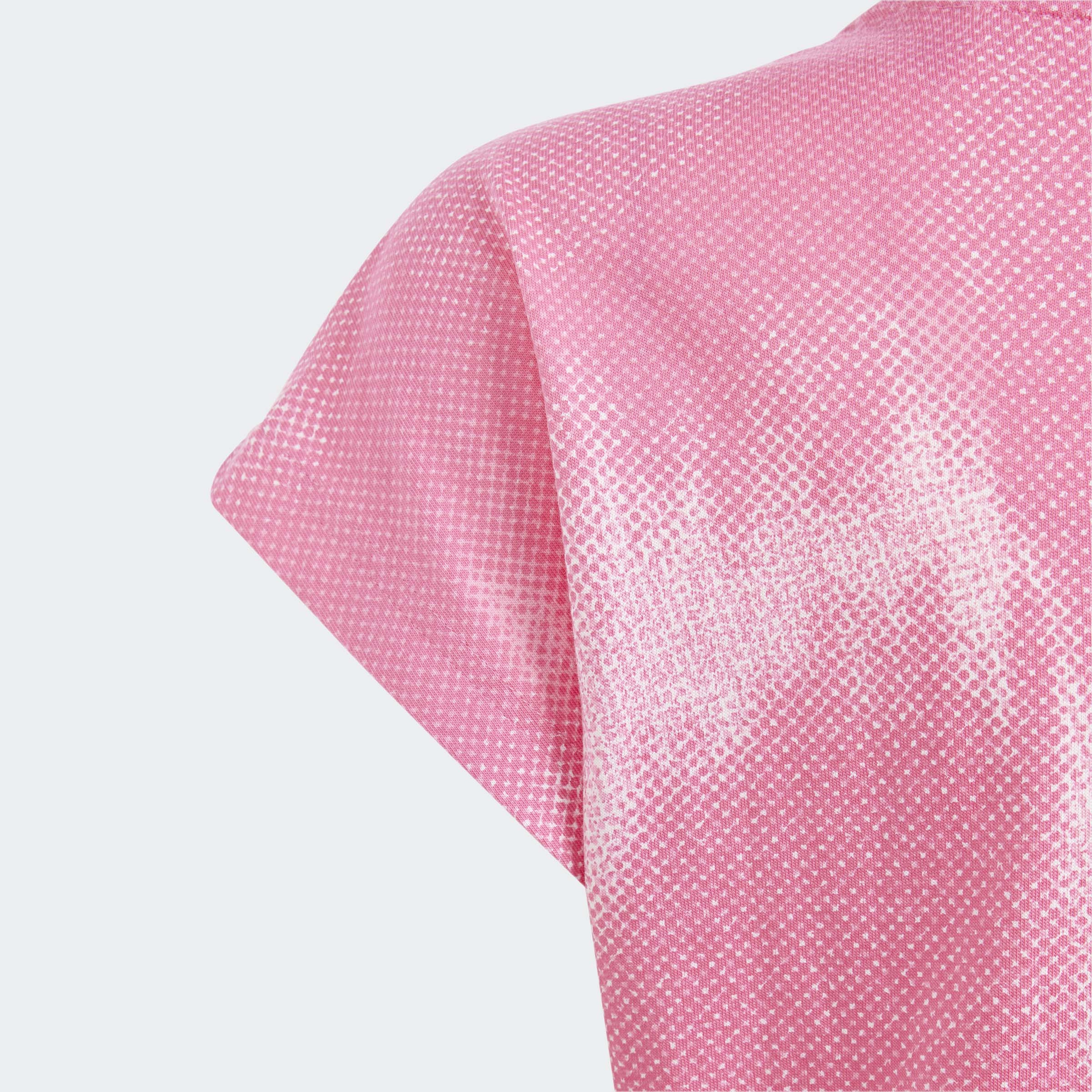 adidas Sportswear Jg Fi Aop T Çocuk Pembe T-Shirt