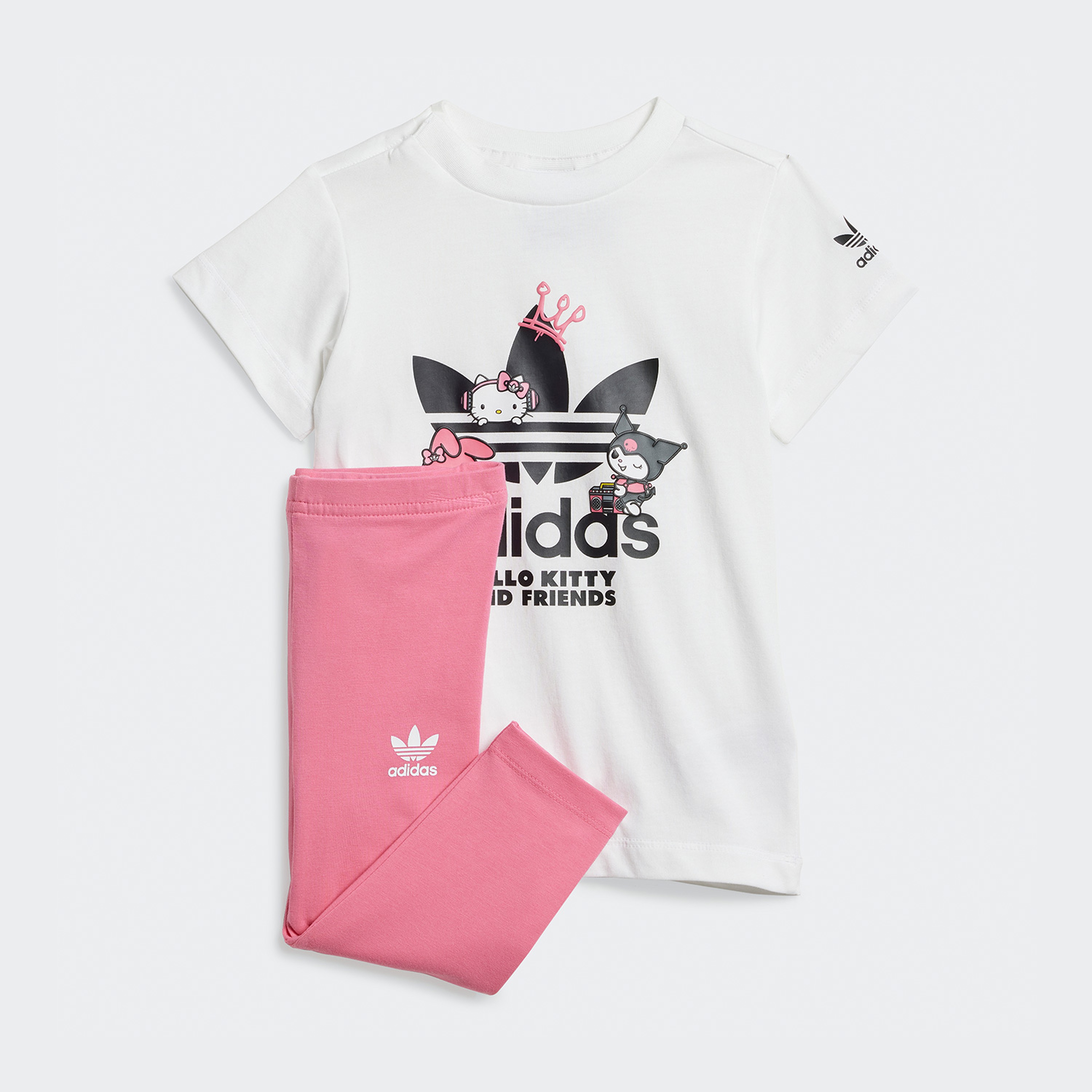 adidas Originals Dress Les Bebek Beyaz T-Shirt Şort Takım