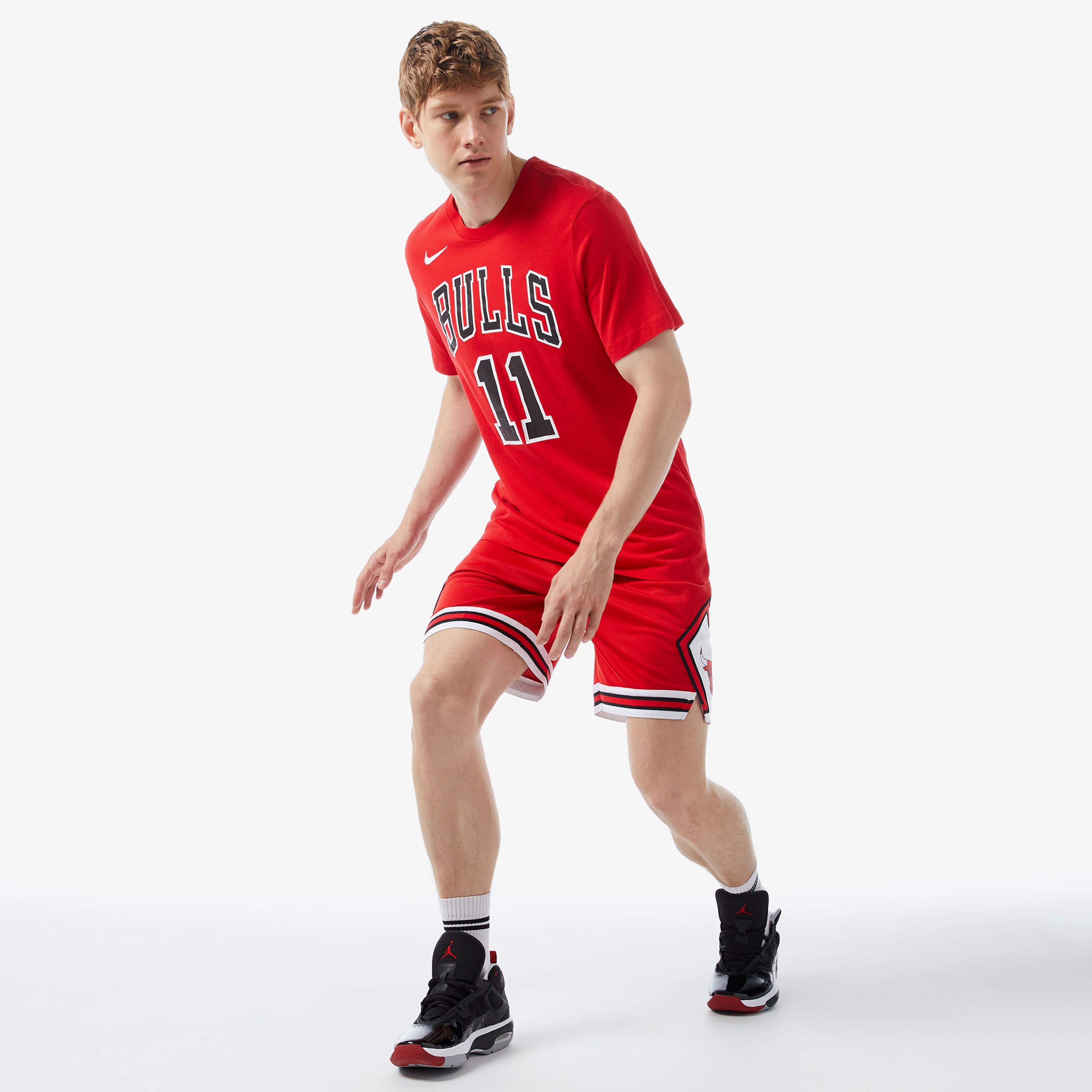 Nike Chicago Bulls Erkek Kırmızı Forma
